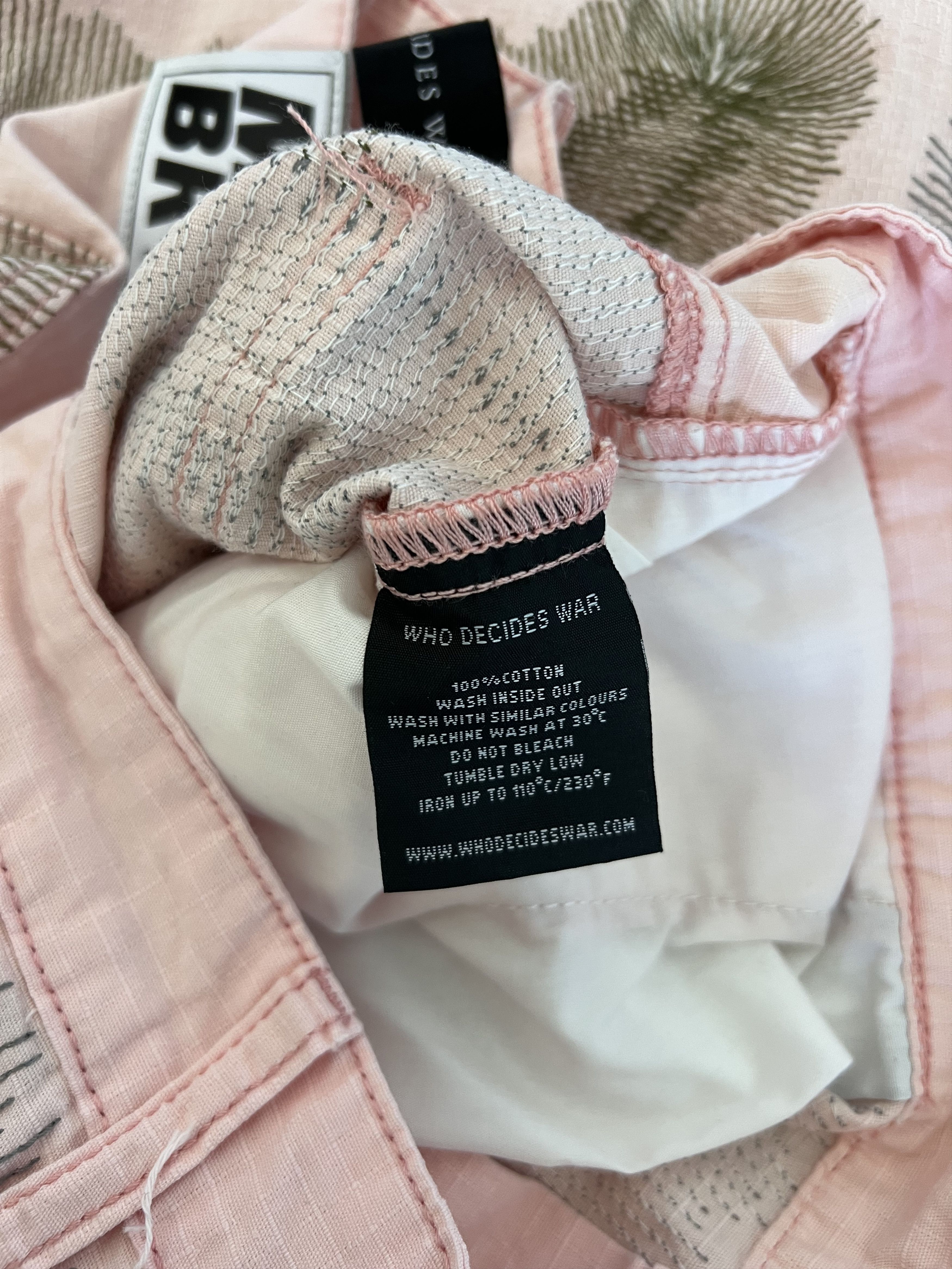 Who Decides War Who Decides War Daring Cargo Pants in Rose Pink Size US 34 / EU 50 - 10 Thumbnail