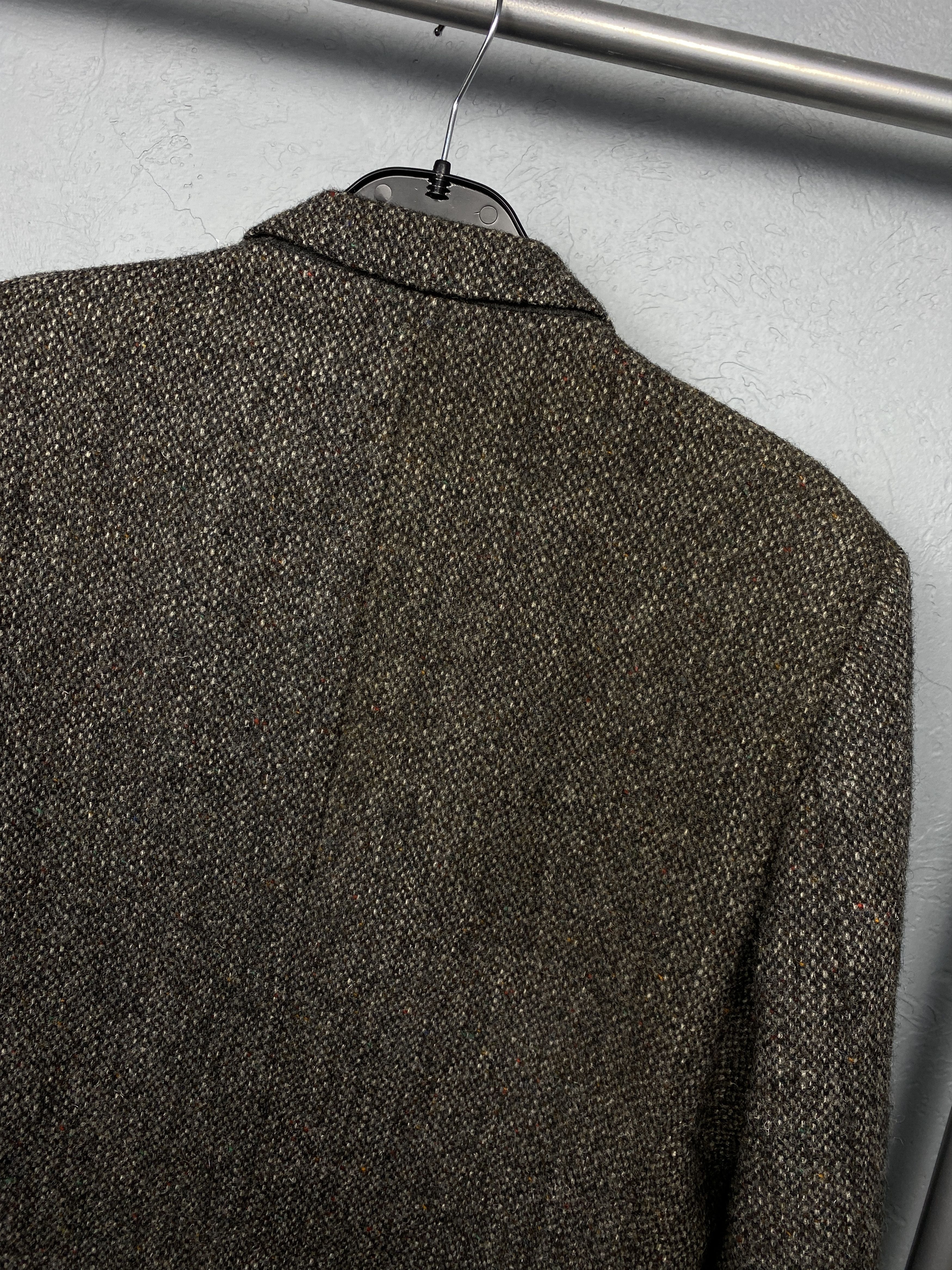 Harris Tweed Harris Tweed Wool St Michael Two Buttons Blazer Jacket Size US M / EU 48-50 / 2 - 8 Thumbnail