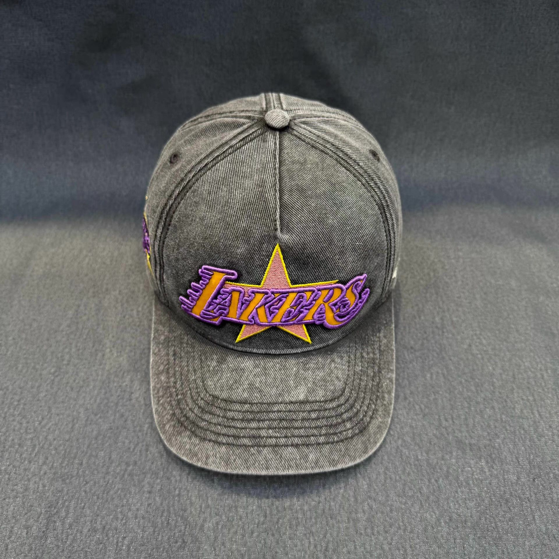 47 Brand 47Brand x NBA Lakers Washed Curved Brim Hat Q5 Size ONE SIZE - 1 Thumbnail