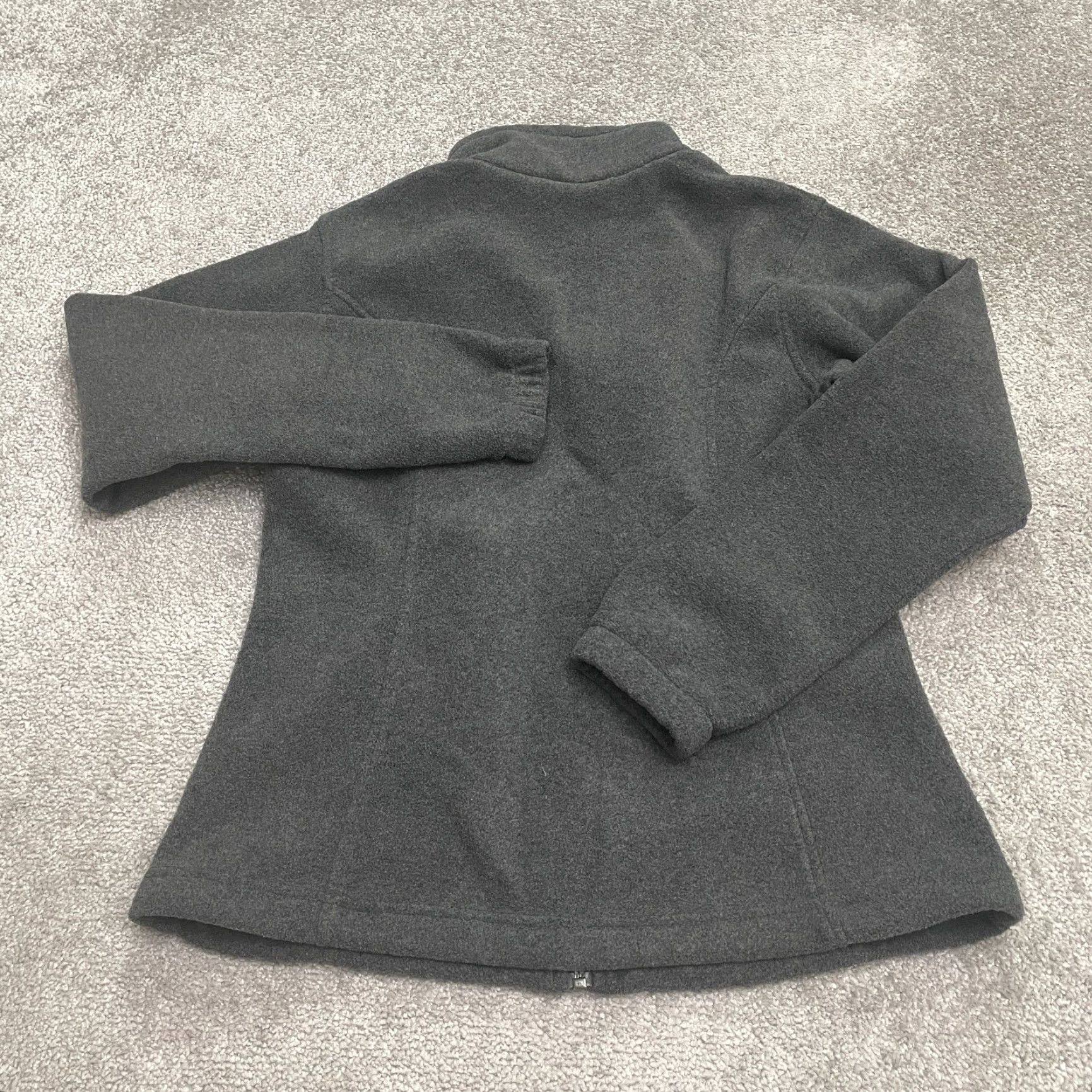 Vintage Columbia Benton Springs Fleece Jacket Womens Adult M Gray Full Zip Outdoor Size M / US 6-8 / IT 42-44 - 2 Thumbnail