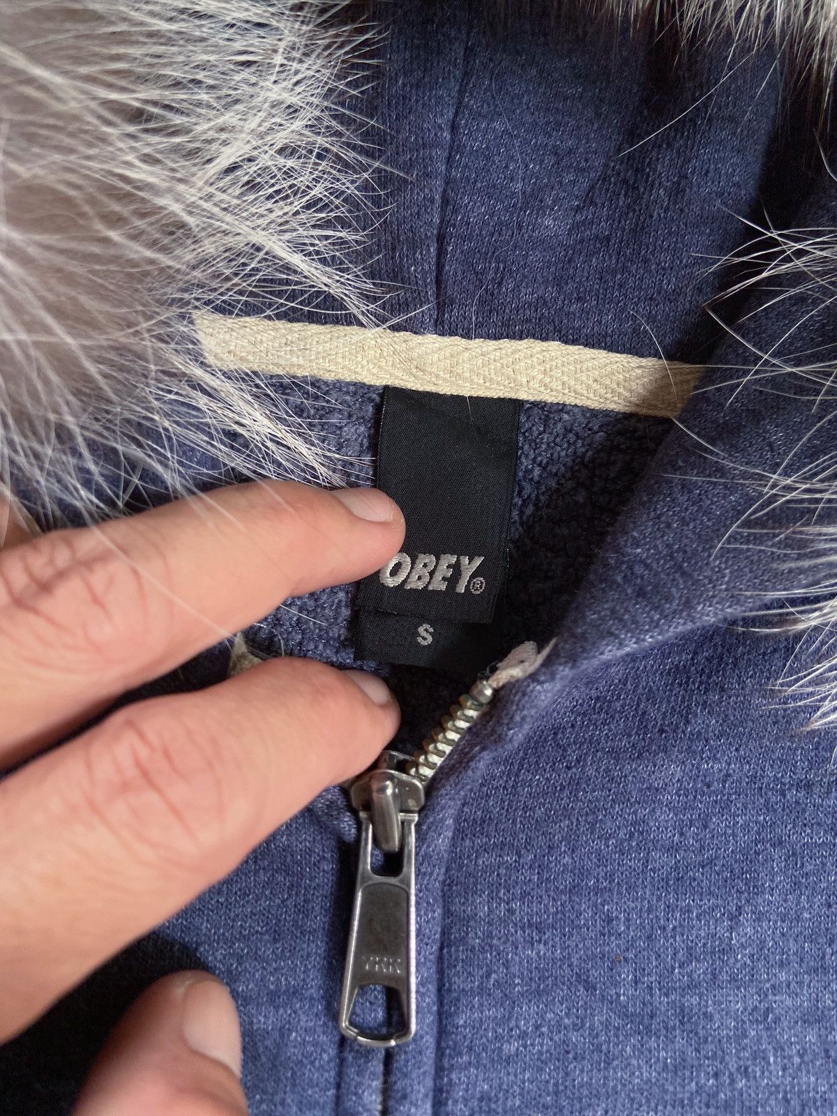 Obey OBEY ART WORK DESIGN FUR ZIP HOODIE Size US S / EU 44-46 / 1 - 10 Thumbnail