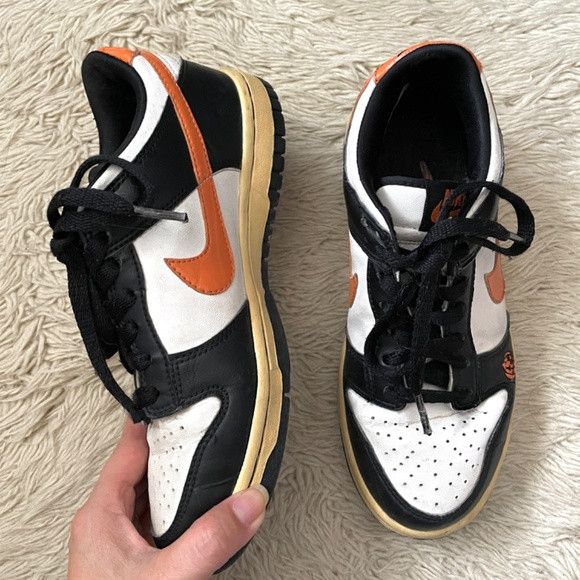 Nike × Vintage Nike Dunk Low GS Halloween - Youth's 5 / Women's 6-6.5US Size US 6.5 / IT 36.5 - 10 Thumbnail
