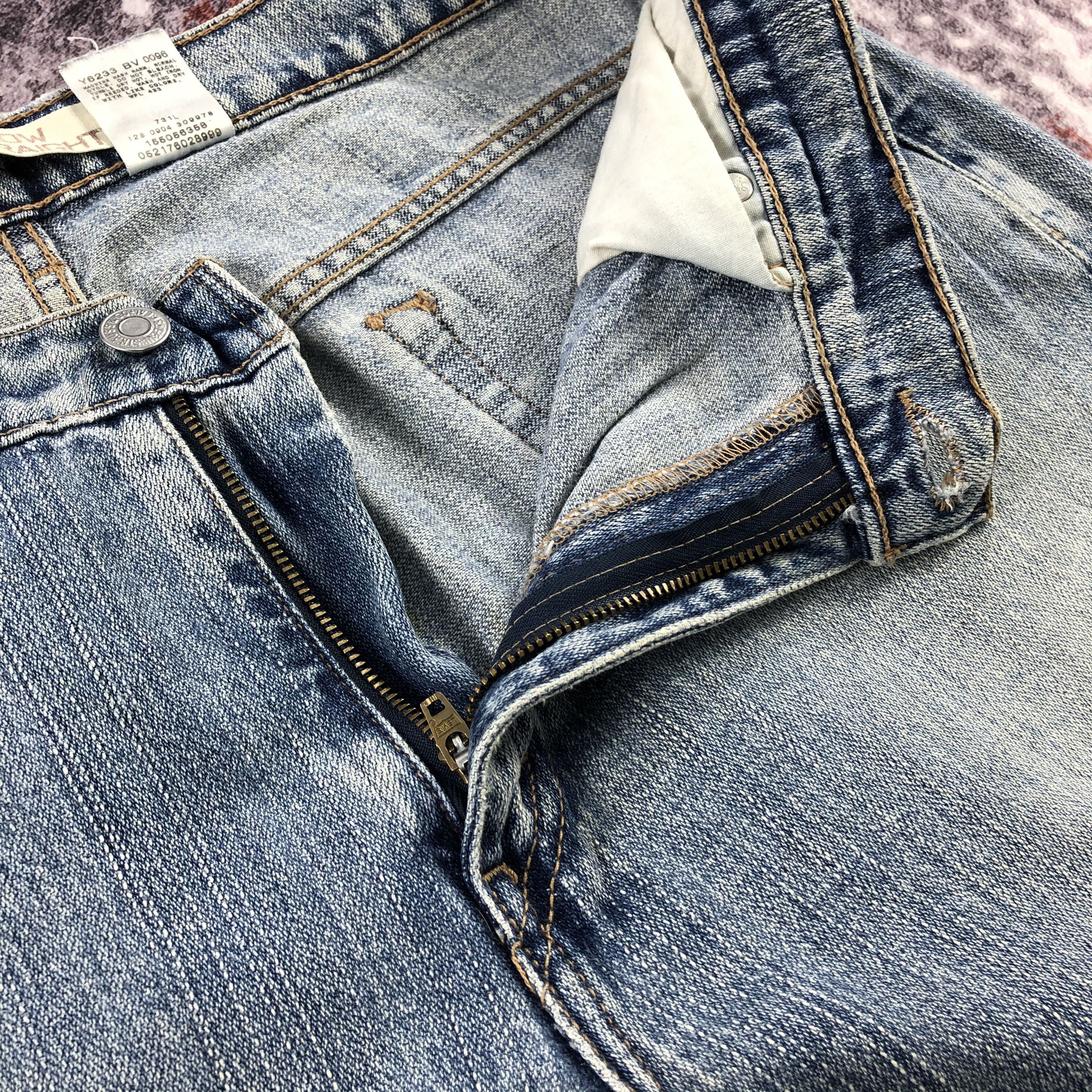 Levi's Vintage Distress Levis 505 Jeans-JM2321 Size US 35 - 8 Thumbnail