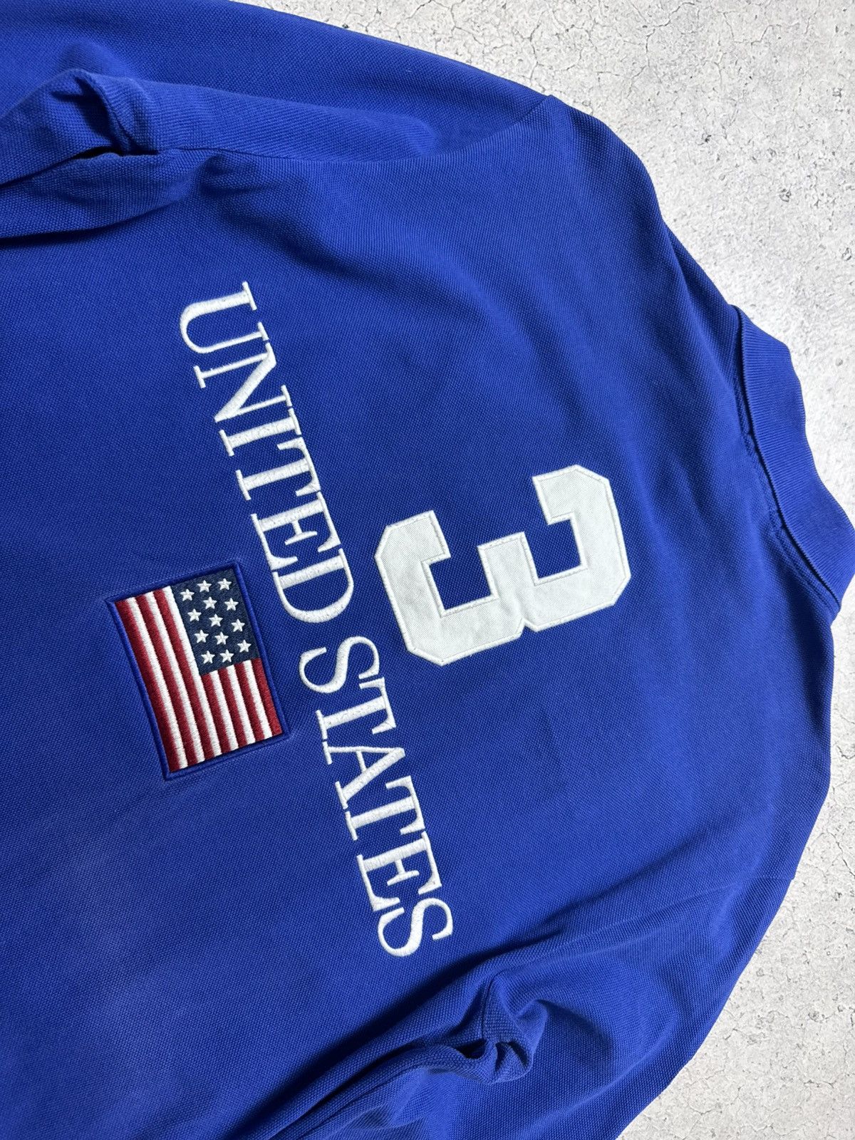 Polo Ralph Lauren Polo Ralph Lauren USA #3 United States Vintage Long Sleeve Size US M / EU 48-50 / 2 - 9 Thumbnail