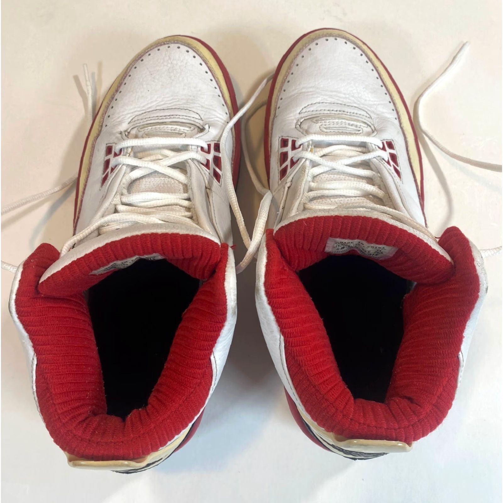 Nike VINTAGE Nike Air Jordan 2.5 Retro Team White Varsity Red 331987-103 Size US 10.5, UK 9.5, EUR 44.5 Men Sneaker High Top Shoes Mens Size US 10 / EU 43 - 7 Thumbnail