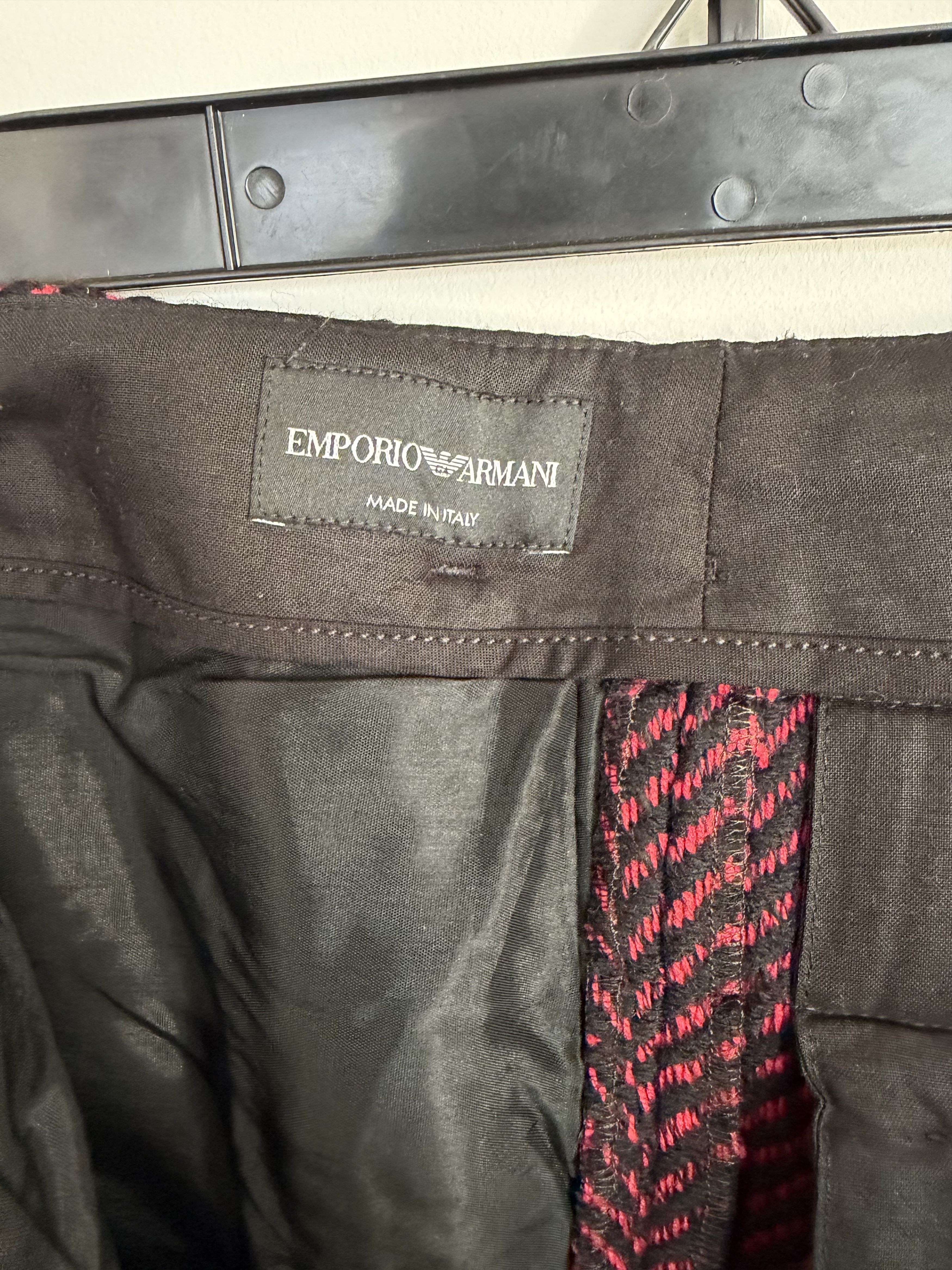 Emporio Armani Emporio Armani Loose Fit Trousers Size US 32 / EU 48 - 3 Thumbnail