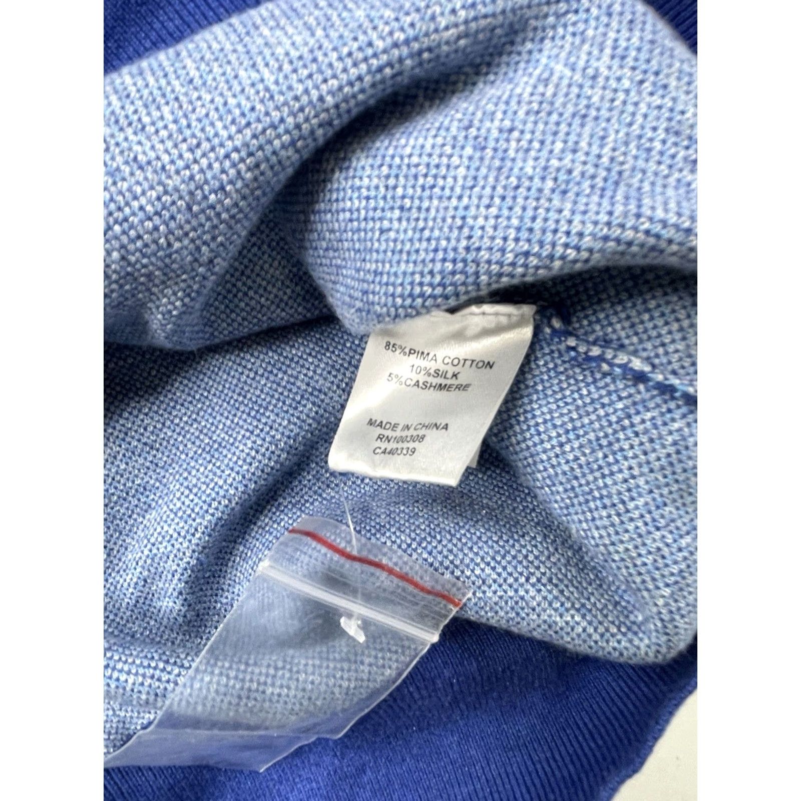 Peter Millar Peter Millar Sweater Pullover 1/4 Zip Mens M Blue Size US M / EU 48-50 / 2 - 7 Thumbnail