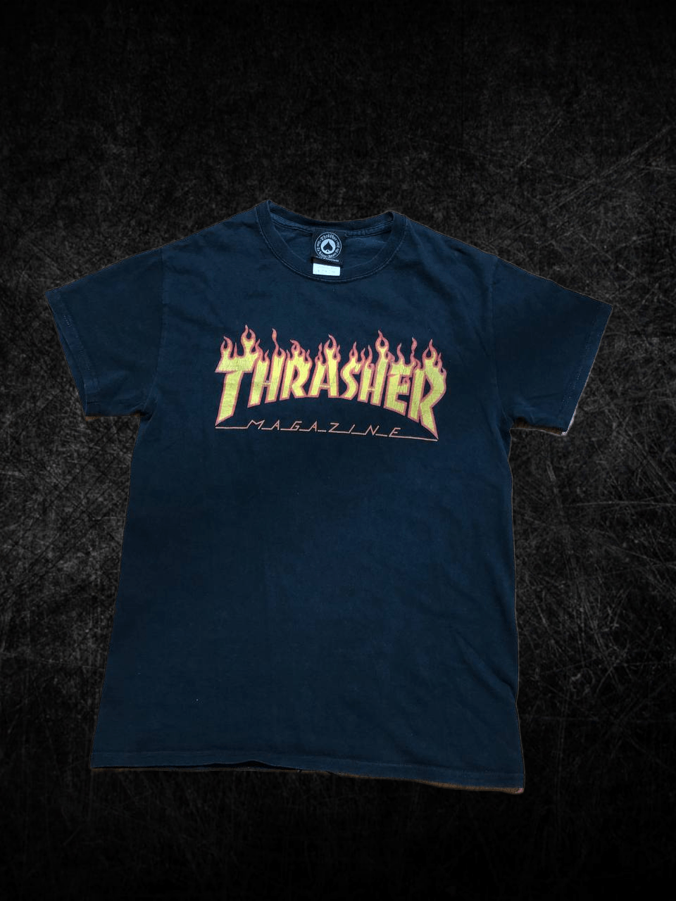 Vintage Thrasher Magazine Skateboarding Flame Logo T-shirt Black Size US S / EU 44-46 / 1 - 1 Thumbnail
