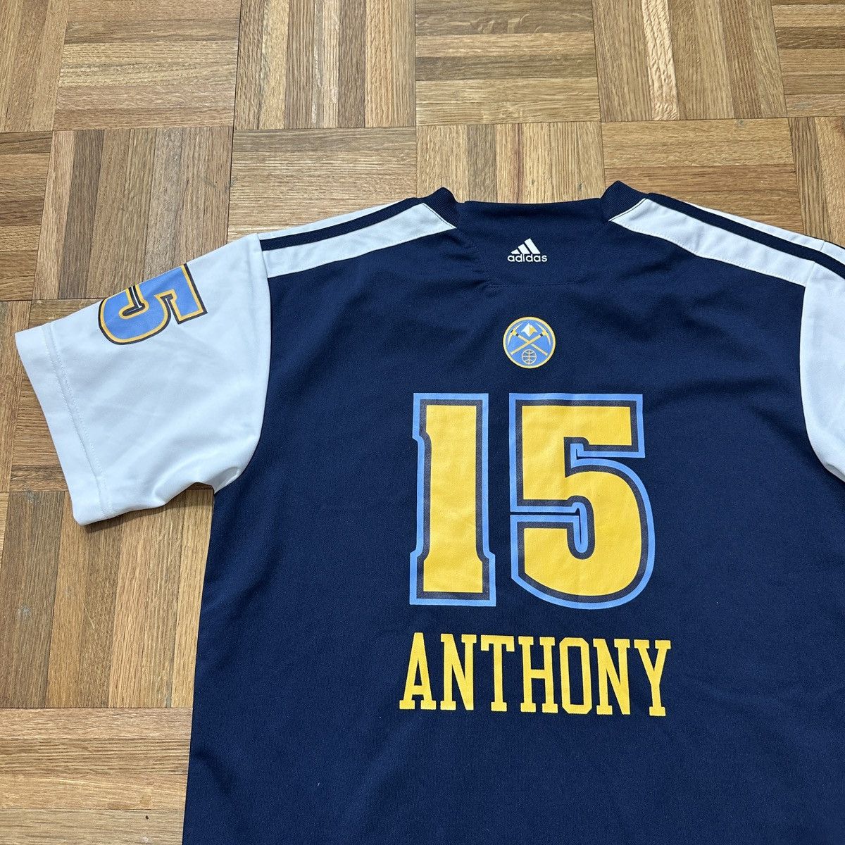 Adidas Denver Nuggets Carmelo Anthony shirt Size US XS / EU 42 / 0 - 4 Thumbnail