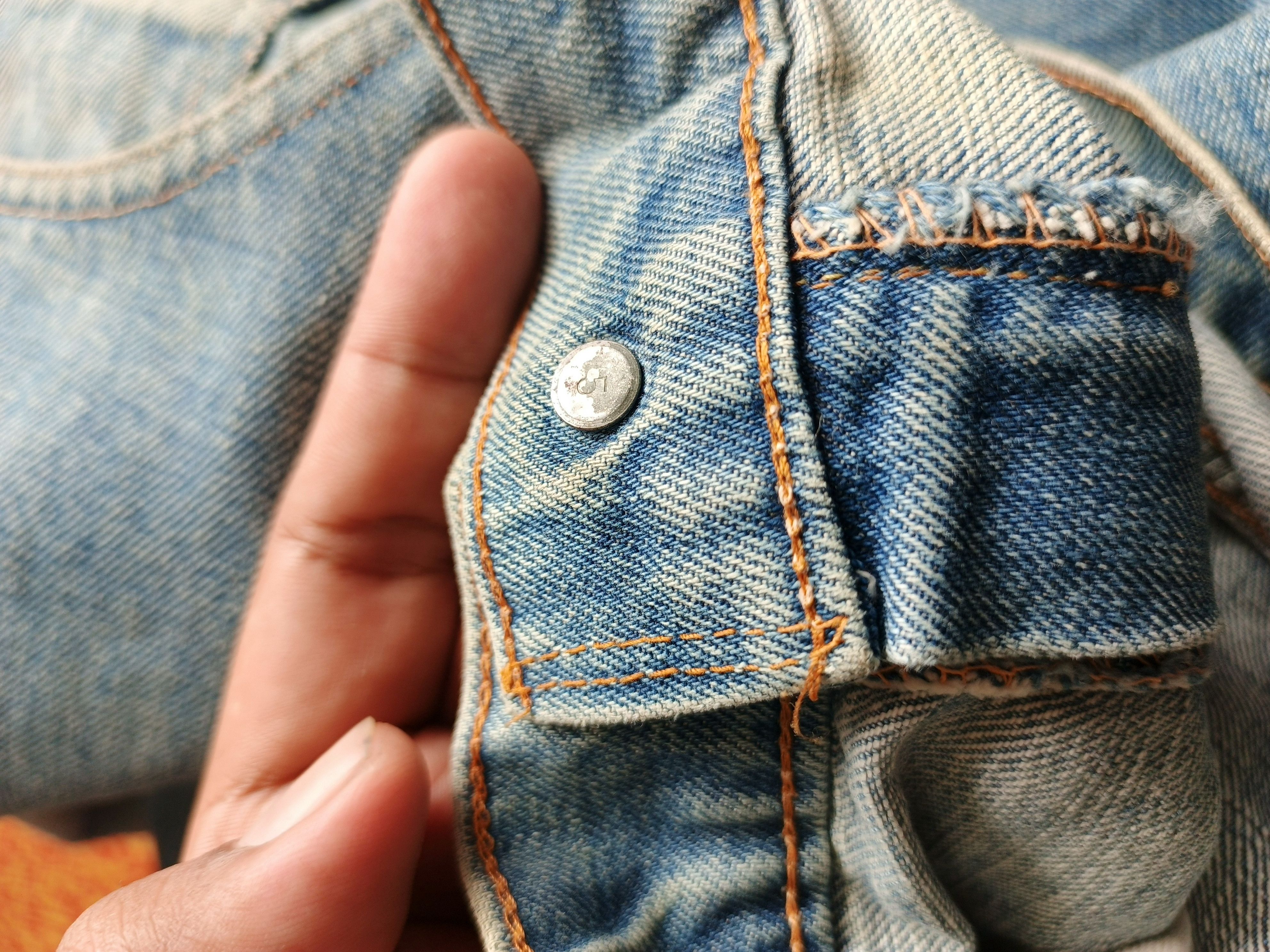Levi's Vtg Levis Big E 70s single number 5 Size US 38 / EU 54 - 13 Thumbnail