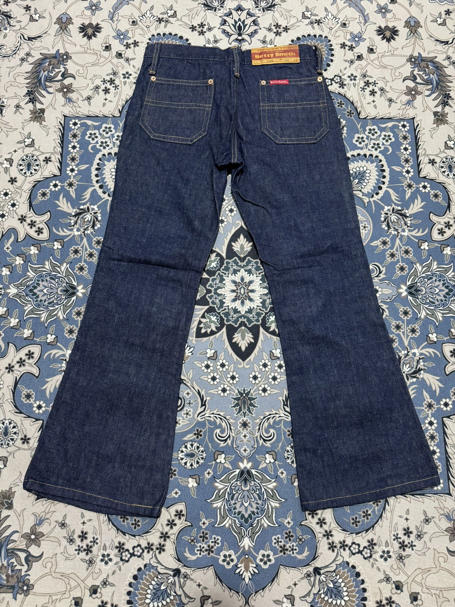 Beauty Beast × Japanese Brand Vintage Flared Betty Smith Bush Pants Jeans Kapital Size 30" / US 8 / IT 44 - 2 Thumbnail