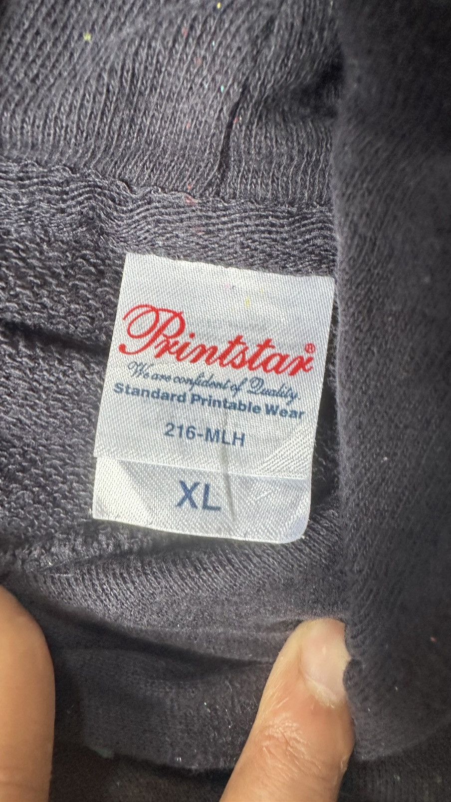 Vintage VINTAGE PAINT SPLASH HOODIE Size US XL / EU 56 / 4 - 7 Thumbnail