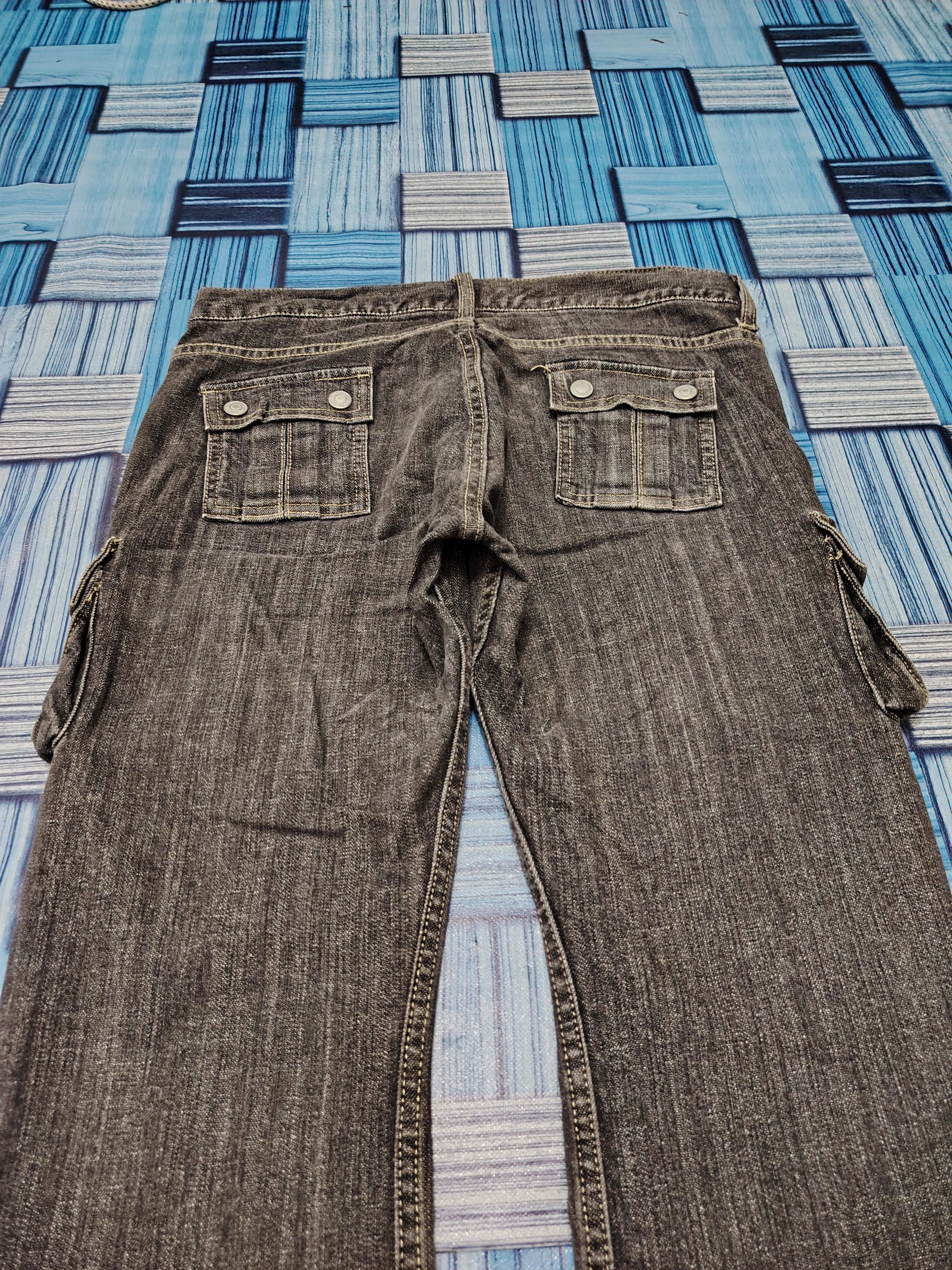 If Six Was Nine Japan Oririn Love Black Jeans Flared Distressed Jeans Size US 30 / EU 46 - 12 Thumbnail