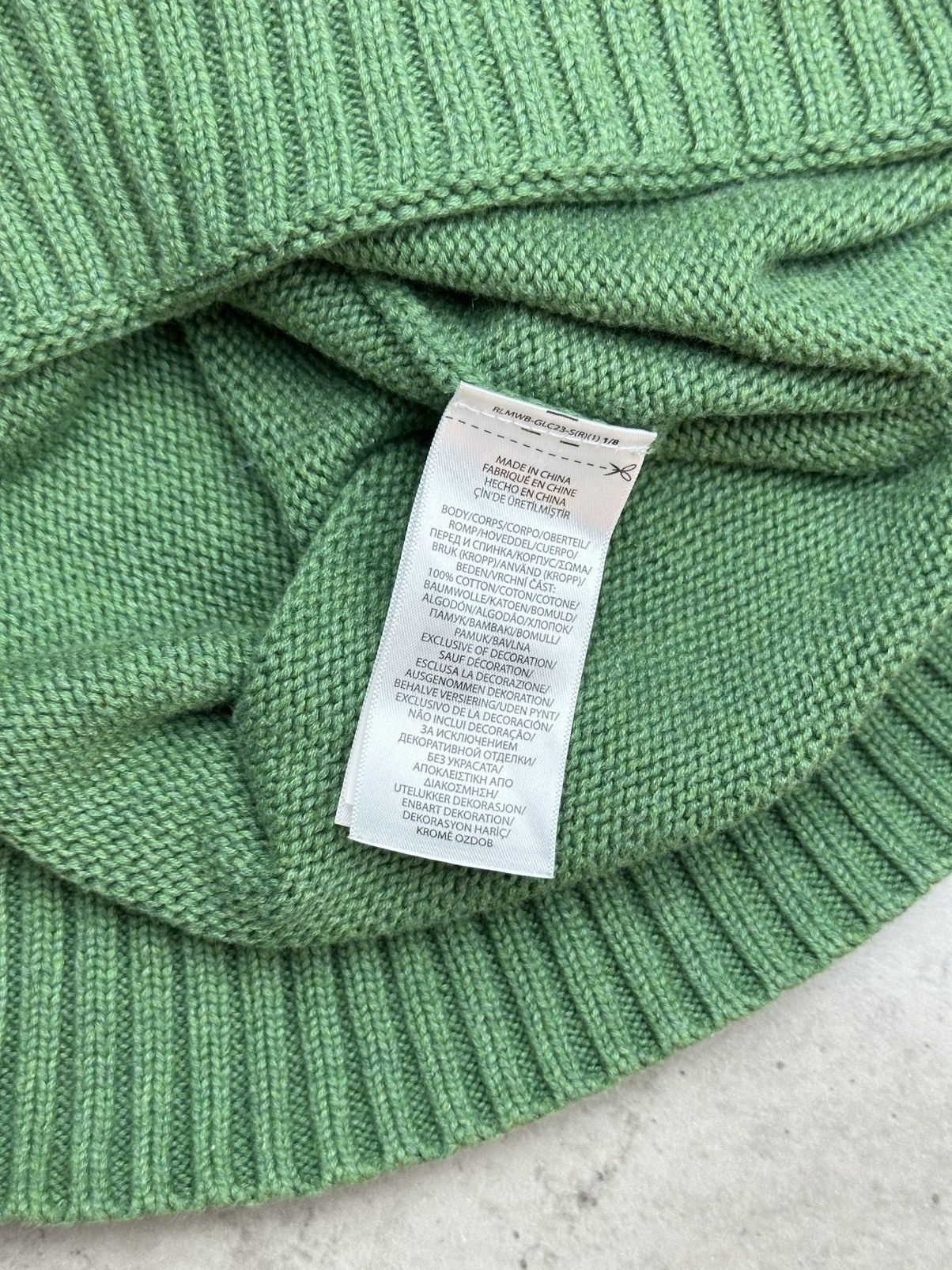 Polo Ralph Lauren Polo Ralph Lauren Women’s Knit Sweater – Green – Size M Size M / US 6-8 / IT 42-44 - 7 Thumbnail