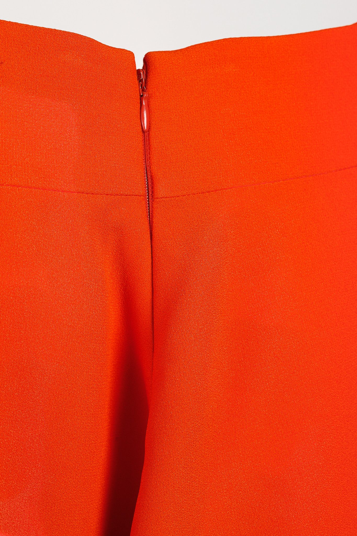 Other Fausto Puglisi Orange & Black Velvet Appliqué Circle Skirt Size 27" / US 4 / IT 40 - 7 Thumbnail