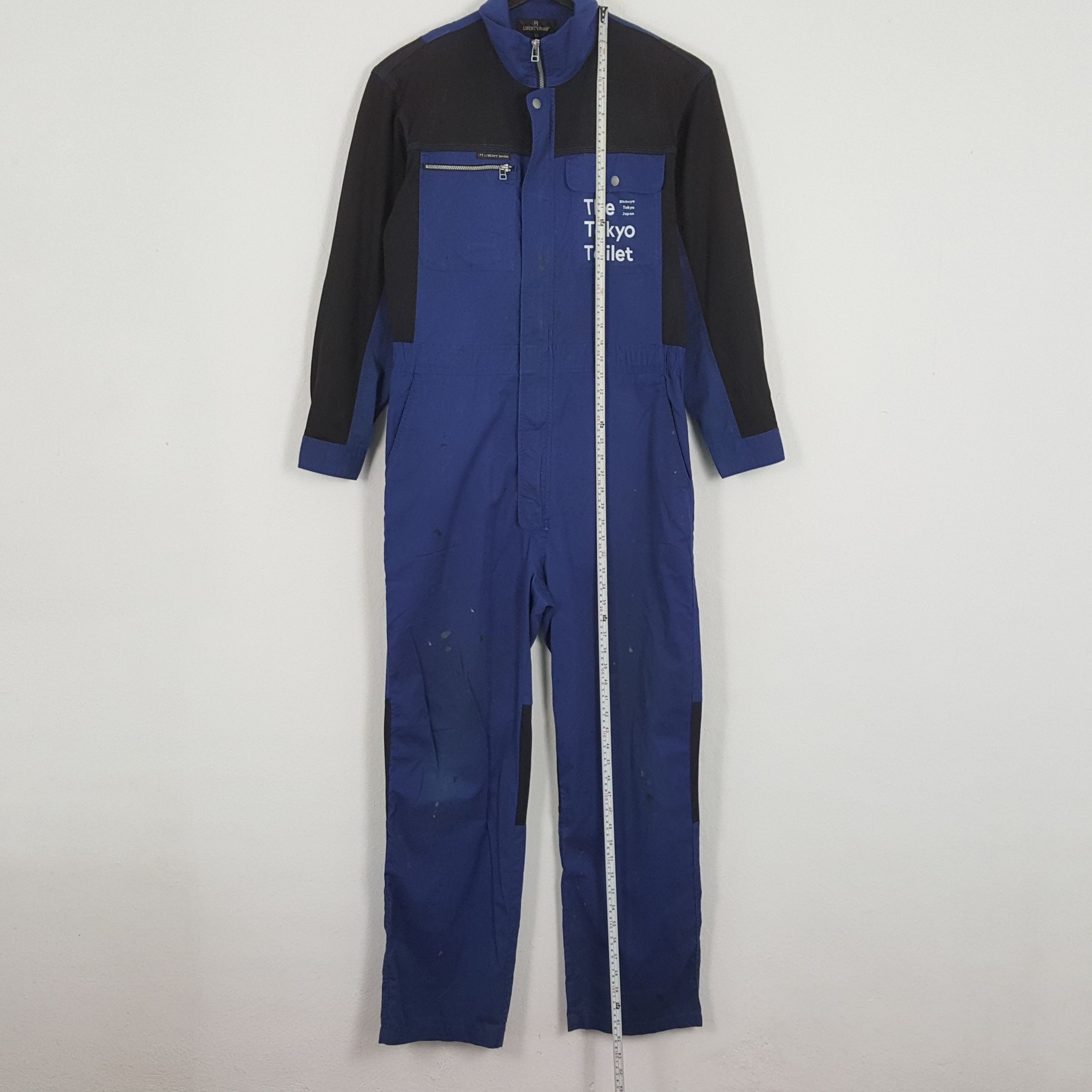 Japanese Brand × Vintage THE TOKYO TOILET Japanese Style Custom Art Coverall Jacket Size US L / EU 52-54 / 3 - 7 Thumbnail