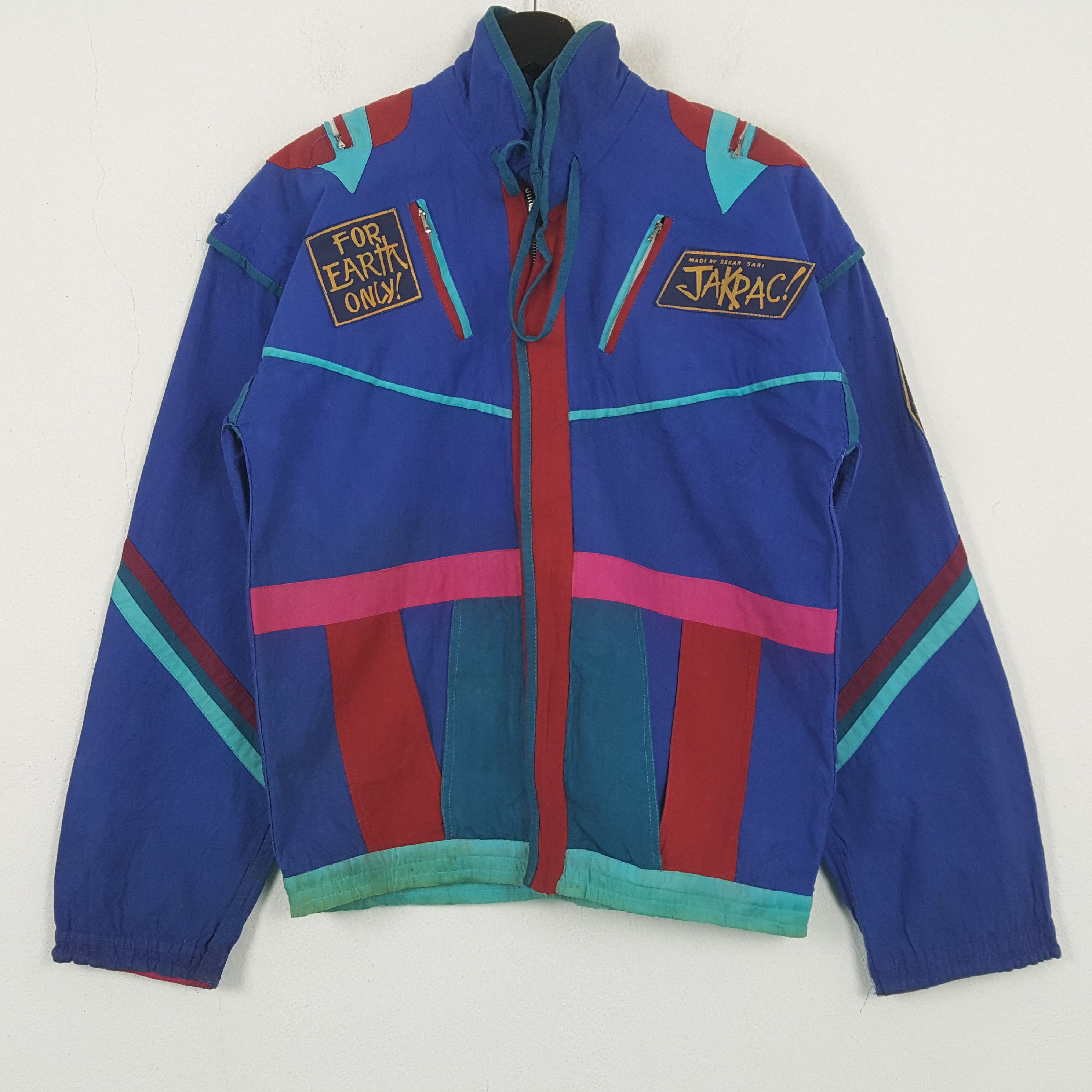 Vintage 1980 JAKPAC Japanese Streetwear Style Jacket C290N32 Size US M / EU 48-50 / 2 - 1 Thumbnail