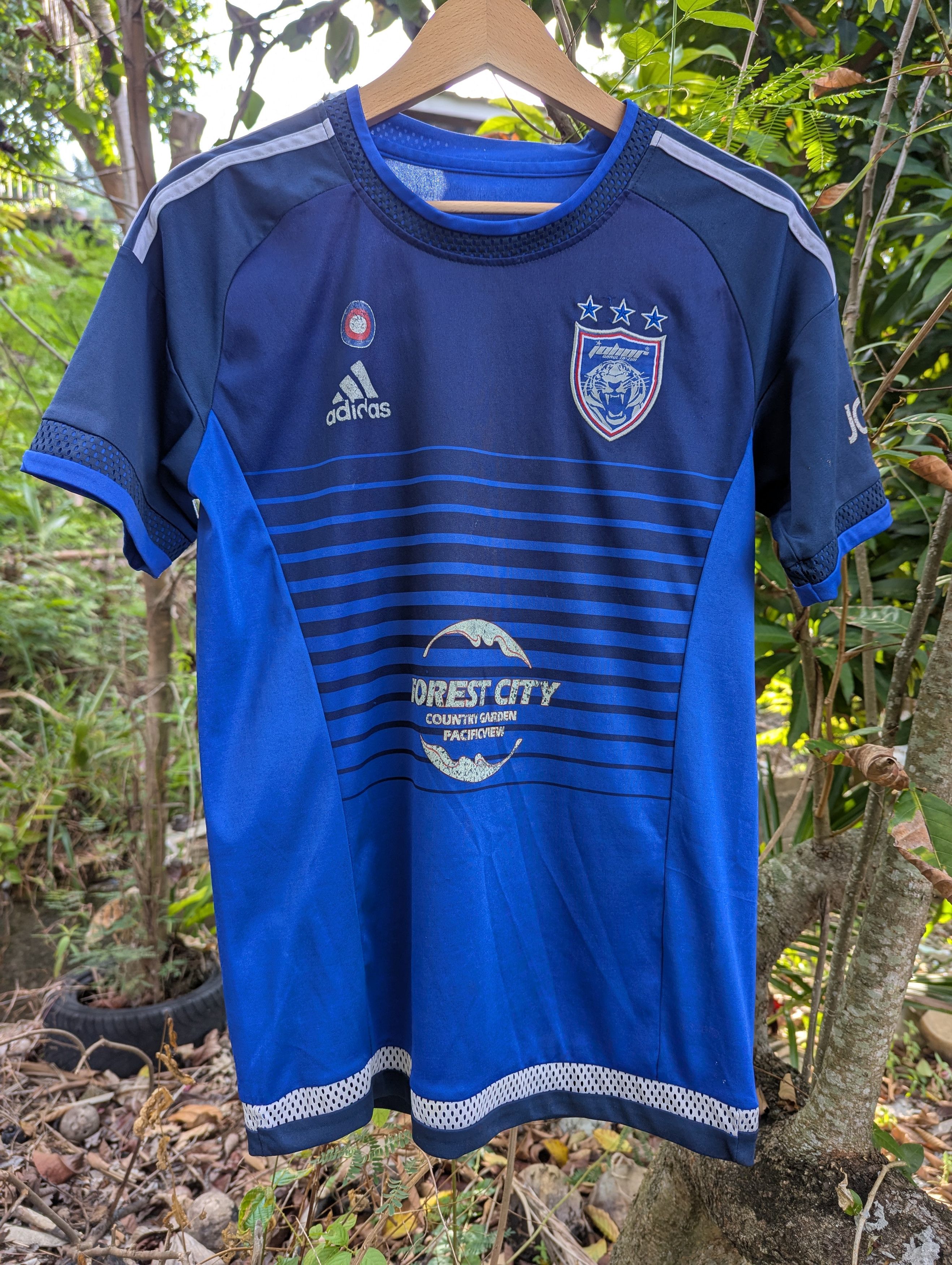 ADIDAS JOHOR JDT FC 2016 HOME FOOTBALL SHIRT SOCCER