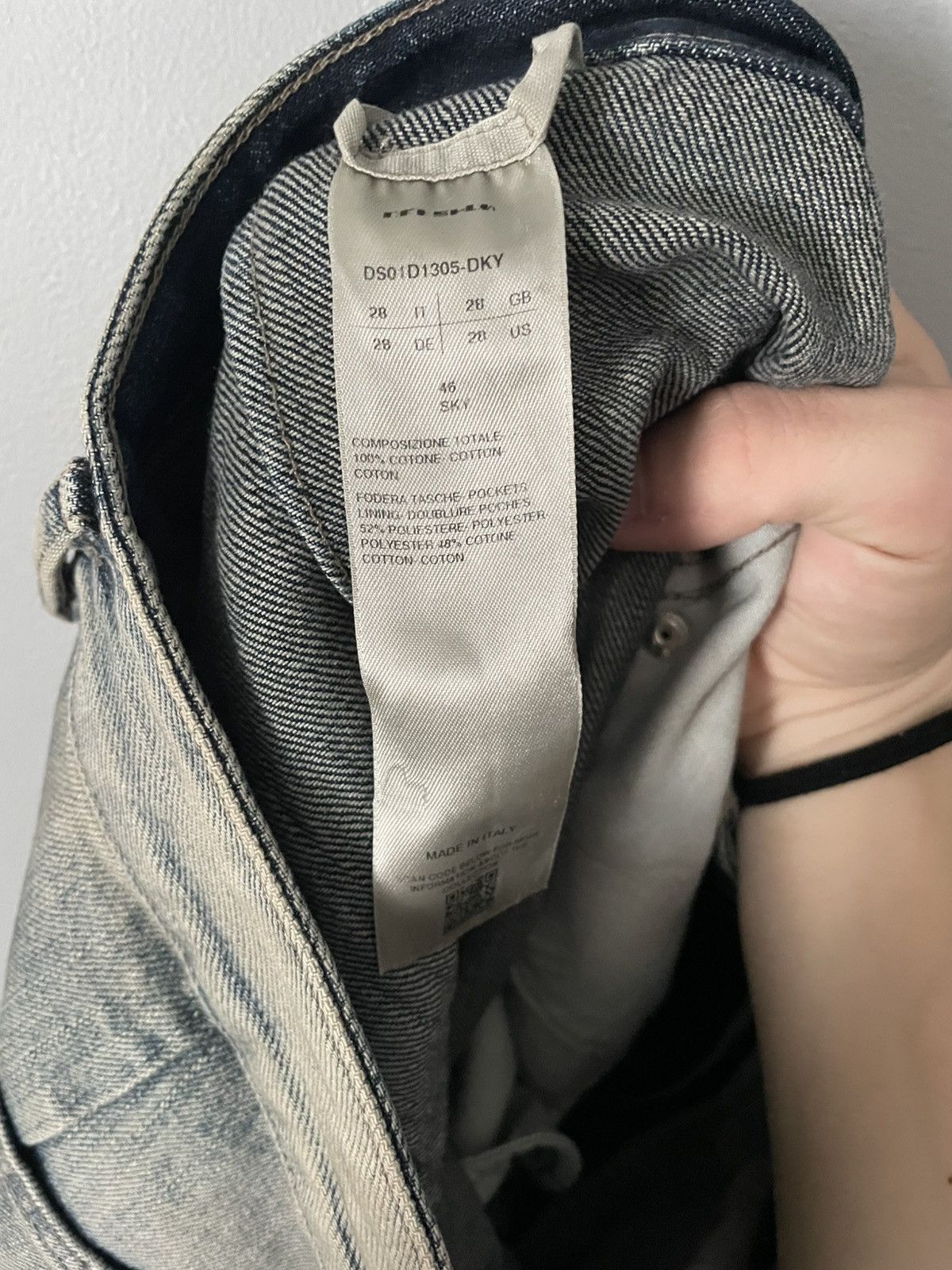Rick Owens Drkshdw Rick Owens DRKSHDW Sky Denim Size 28 Size US 28 / EU 44 - 7 Thumbnail