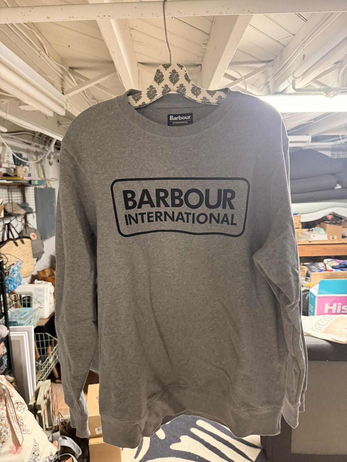 Barbour Barbour International crewneck Size US XL / EU 56 / 4 - 1 Thumbnail