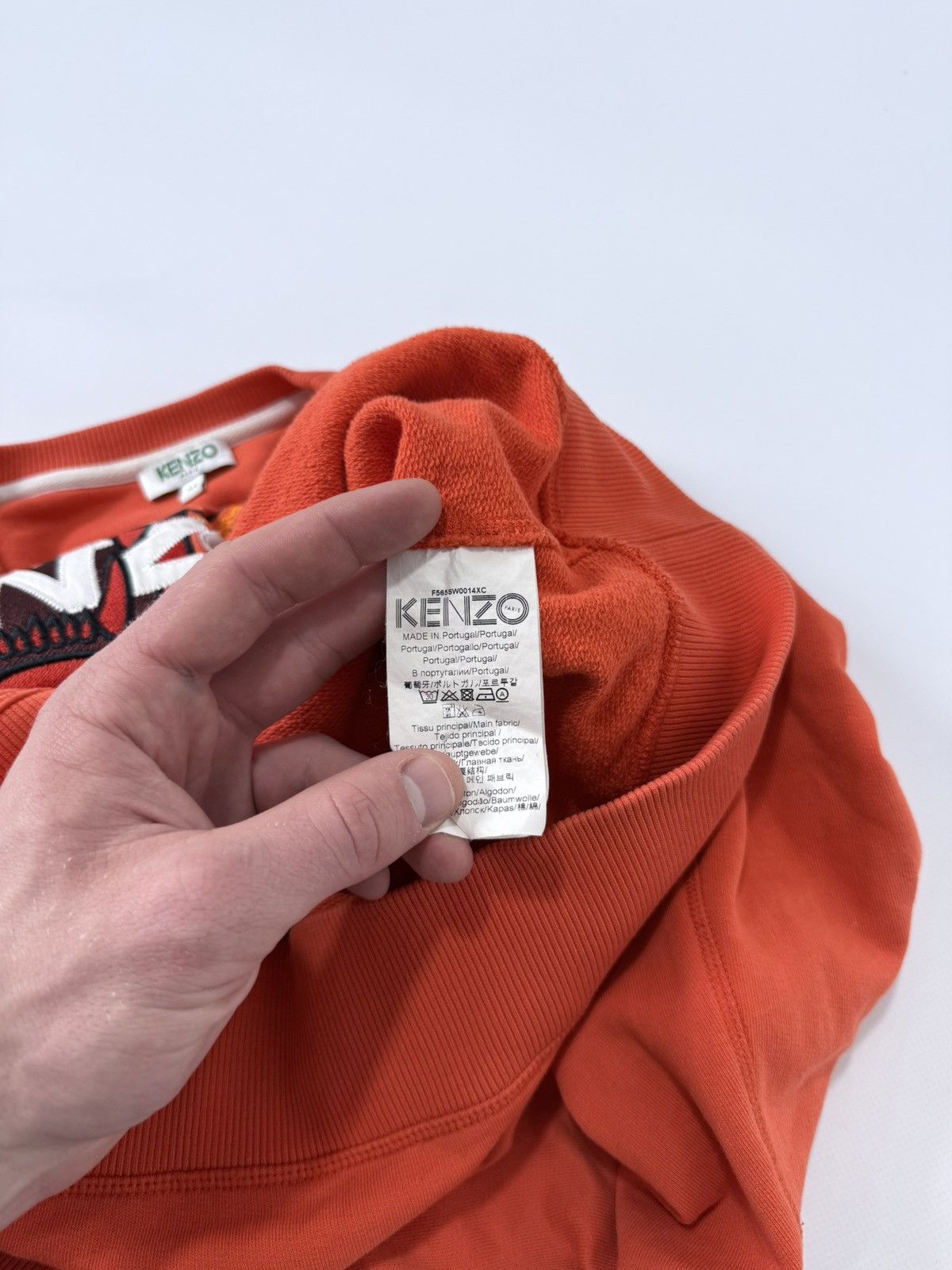 Kenzo Vintage Kenzo y2k luxury streetwear avantgarde sweatshirt Size US M / EU 48-50 / 2 - 14 Thumbnail