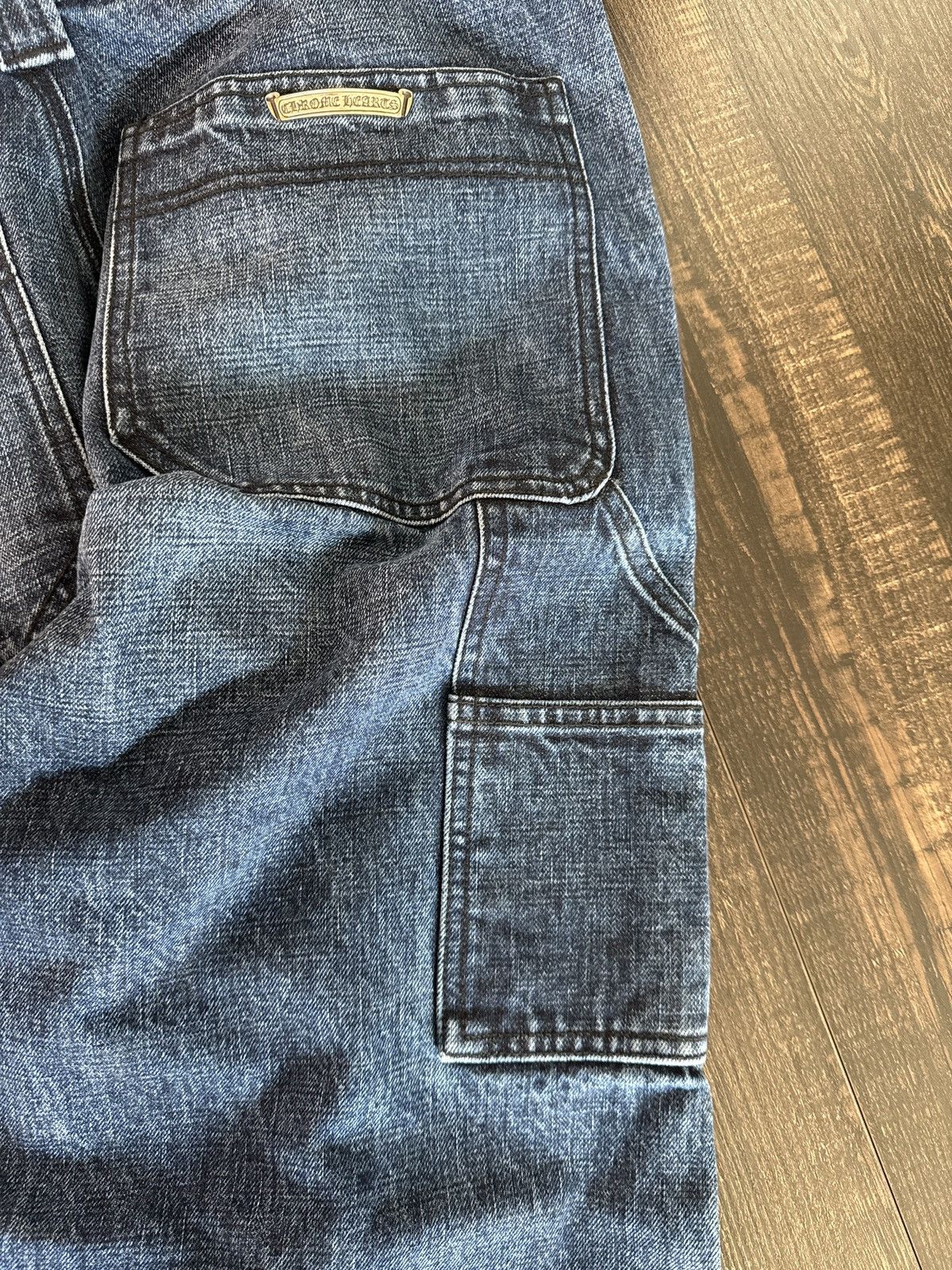 Chrome Hearts Chrome Hearts Straight Leg Blue Jeans Size US 34 / EU 50 - 3 Thumbnail