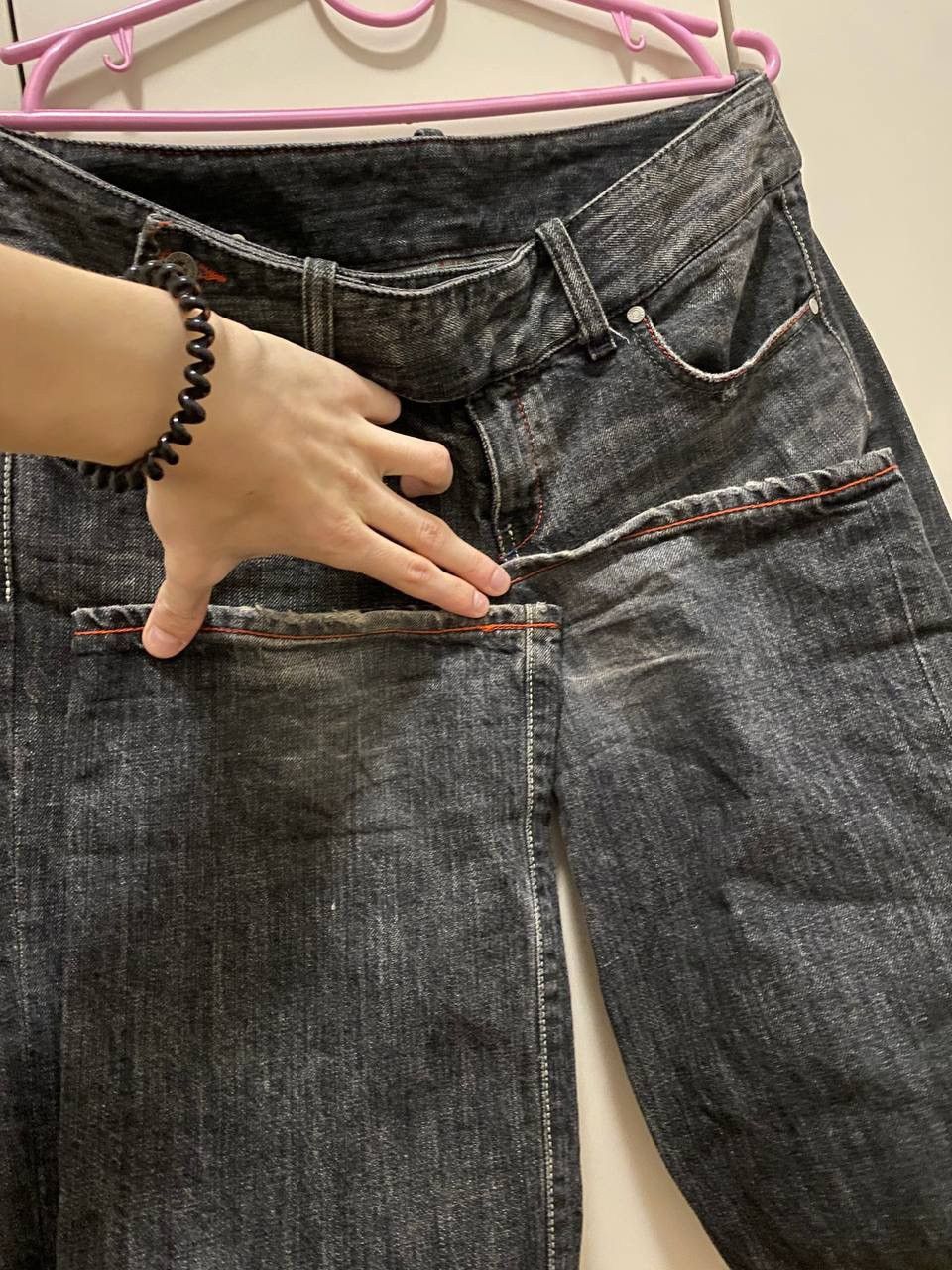 Diesel × Vintage Flare Jeans Diesel Distress Faded Boot Cut Y2k Mudmax Size US 30 / EU 46 - 4 Thumbnail