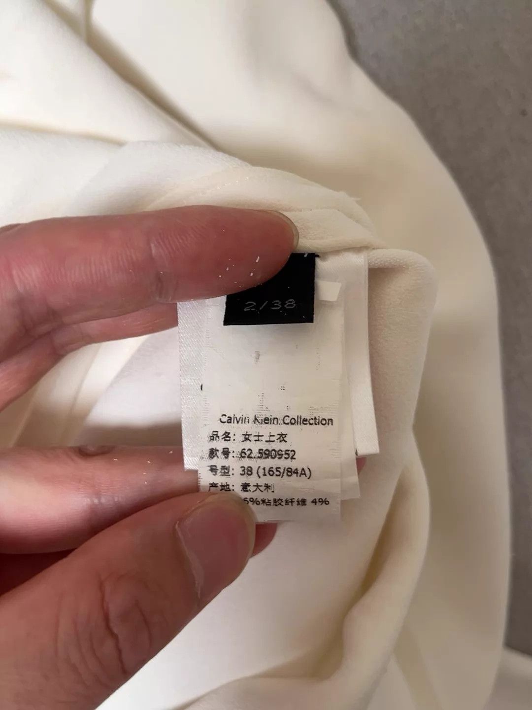 Calvin Klein Calvin Klein Collection 00ss vintage women's Top 2 Size M / US 6-8 / IT 42-44 - 6 Thumbnail