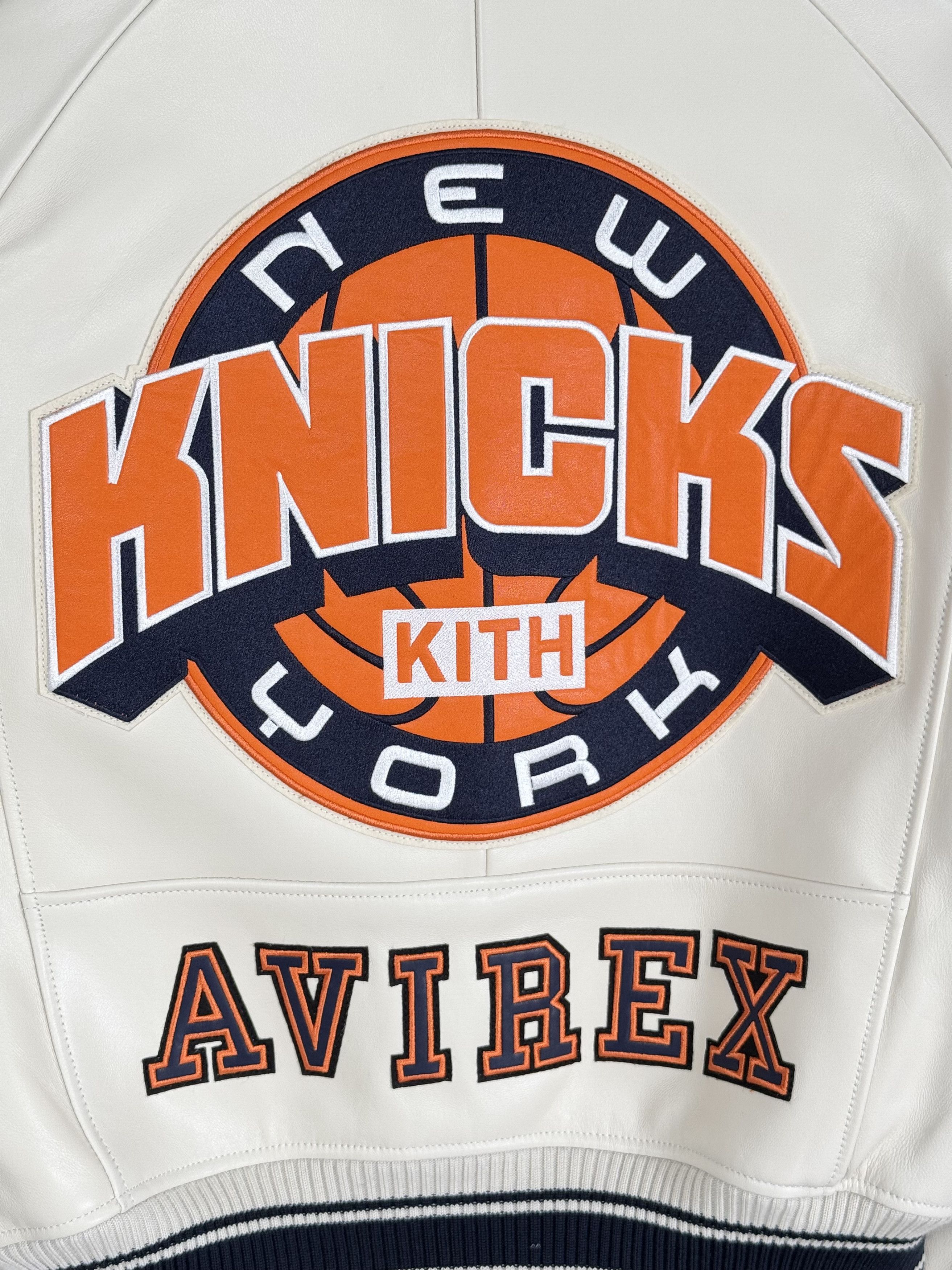 Avirex × Kith Kith & AVIREX for the New York Knicks Icon Jacket Size US M / EU 48-50 / 2 - 2 Thumbnail