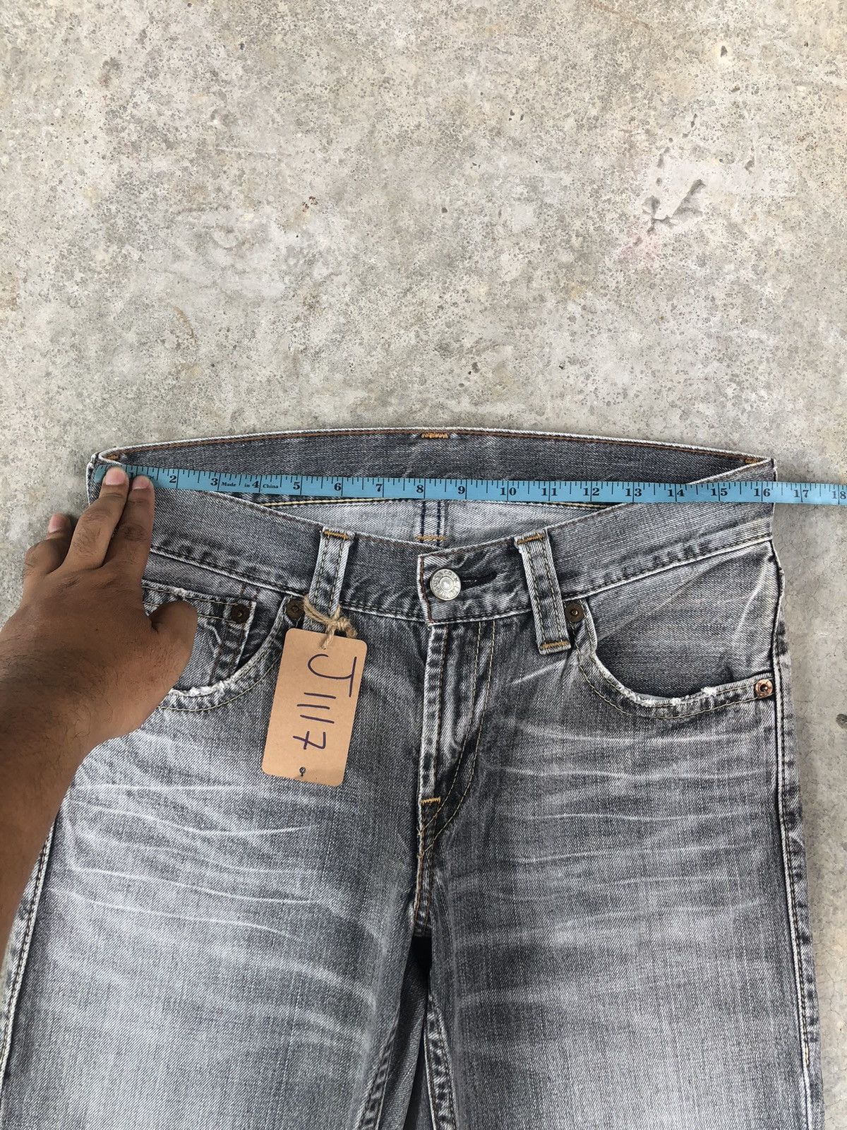 Levi's Y2k Levi’s Flared Jeans Distressed Jeans 507 Size US 32 / EU 48 - 20 Thumbnail