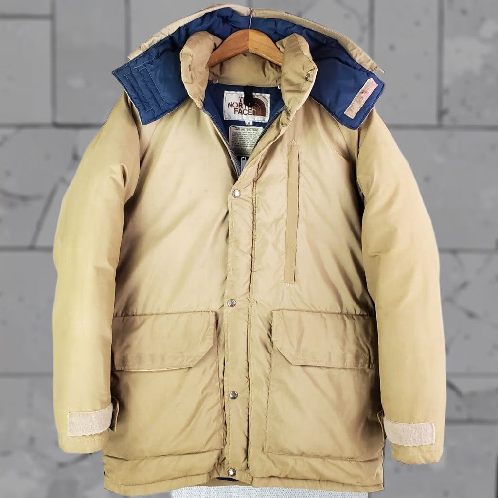 The North Face VINTAGE The North Face Jacket Sierra Down Sierra Khaki Medium Mens Size US M / EU 48-50 / 2 - 1 Thumbnail