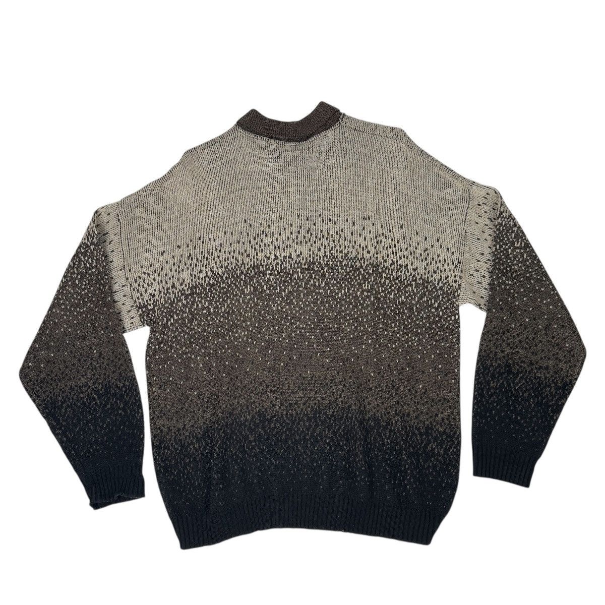Protege Vintage 90s Protege Knit Polo Sweater Large Gradient Fade Size US L / EU 52-54 / 3 - 3 Thumbnail