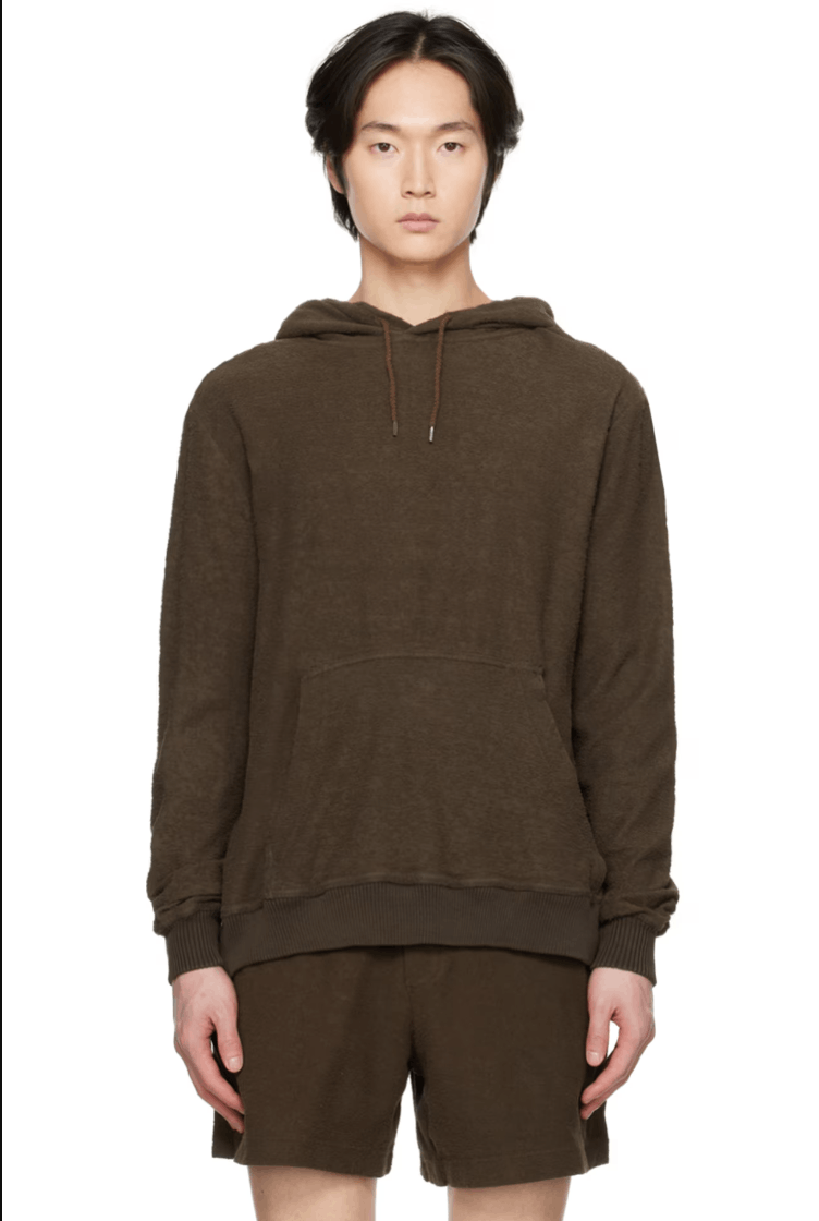 $375 Arnar Mar Jonsson / RANRA Khaki Yfir Hoodie