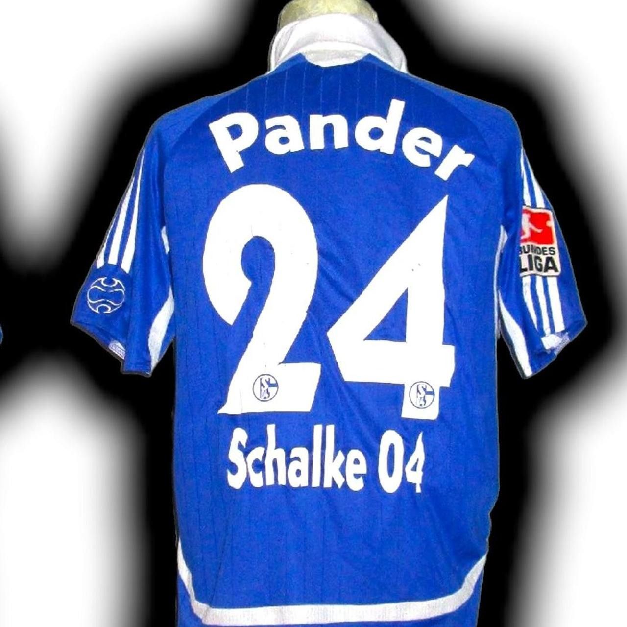 Adidas Fc Schalke Germany 2007 2008 Home Shirt Jersey Size US M / EU 48-50 / 2 - 2 Thumbnail