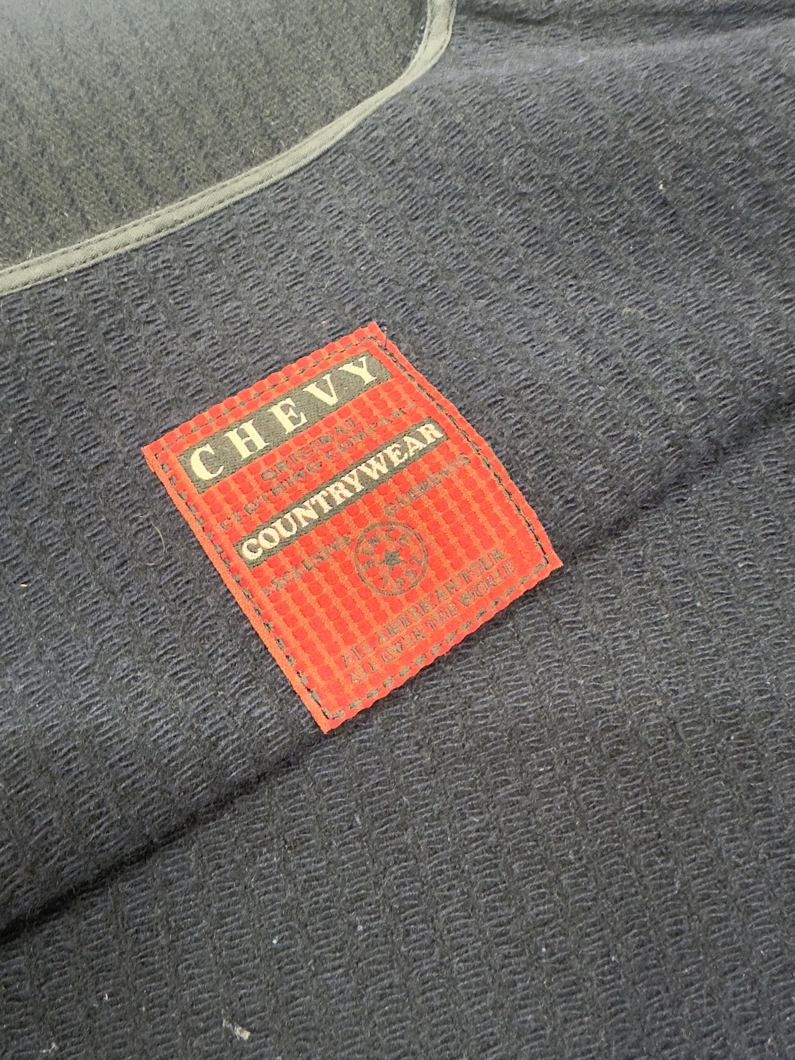 Trench USA Chevy Country Wear Button Heavy Wool Vest Size US M / EU 48-50 / 2 - 5 Thumbnail