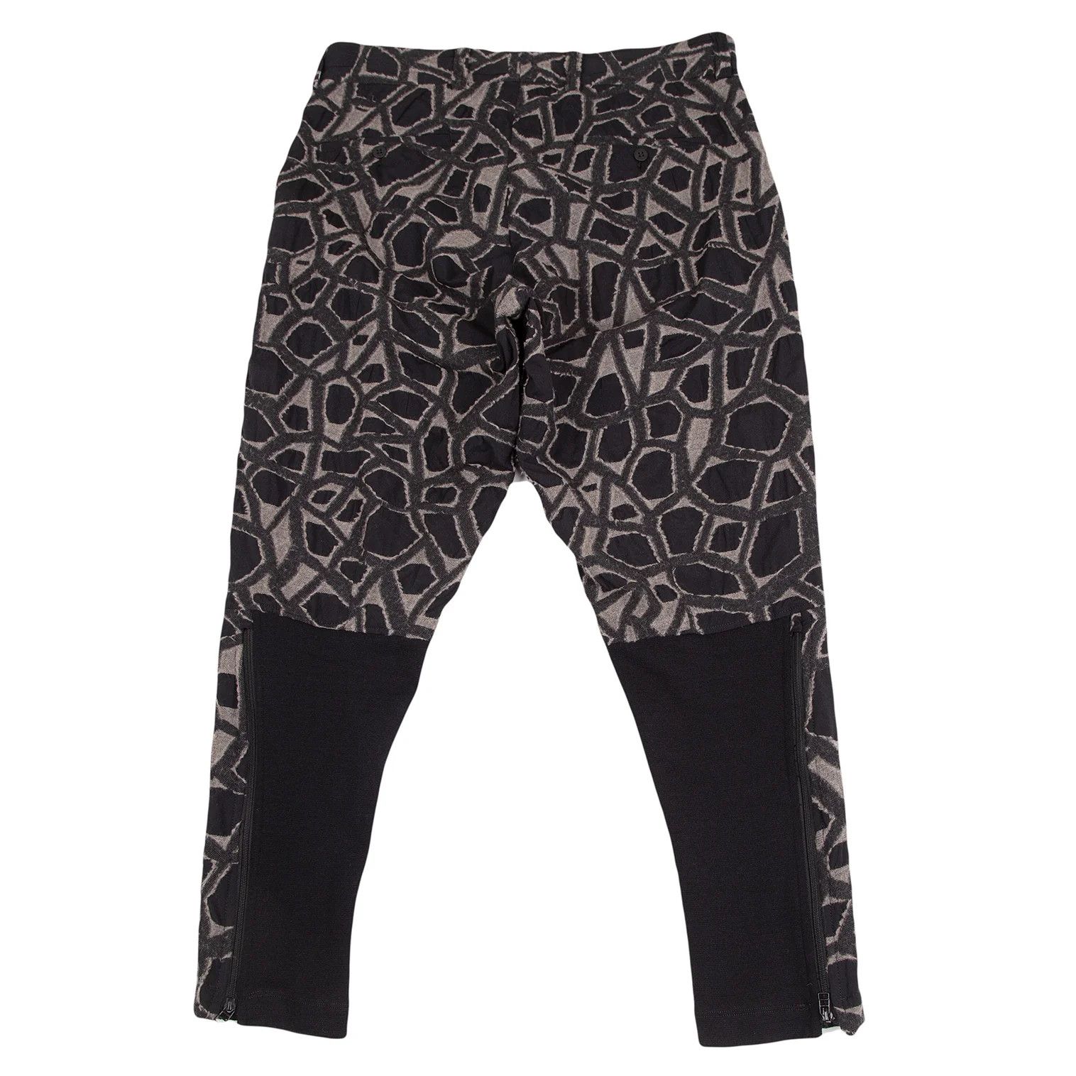Issey Miyake Jacquard Design Suit Set in Black and Gray Size US XL / EU 56 / 4 - 15 Thumbnail