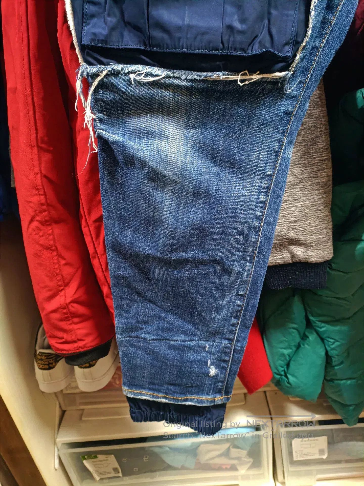 Dsquared2 Dsquared2 Sailboat Nylon Patchwork Cargo Jeans. Size US 28 / EU 44 - 4 Thumbnail