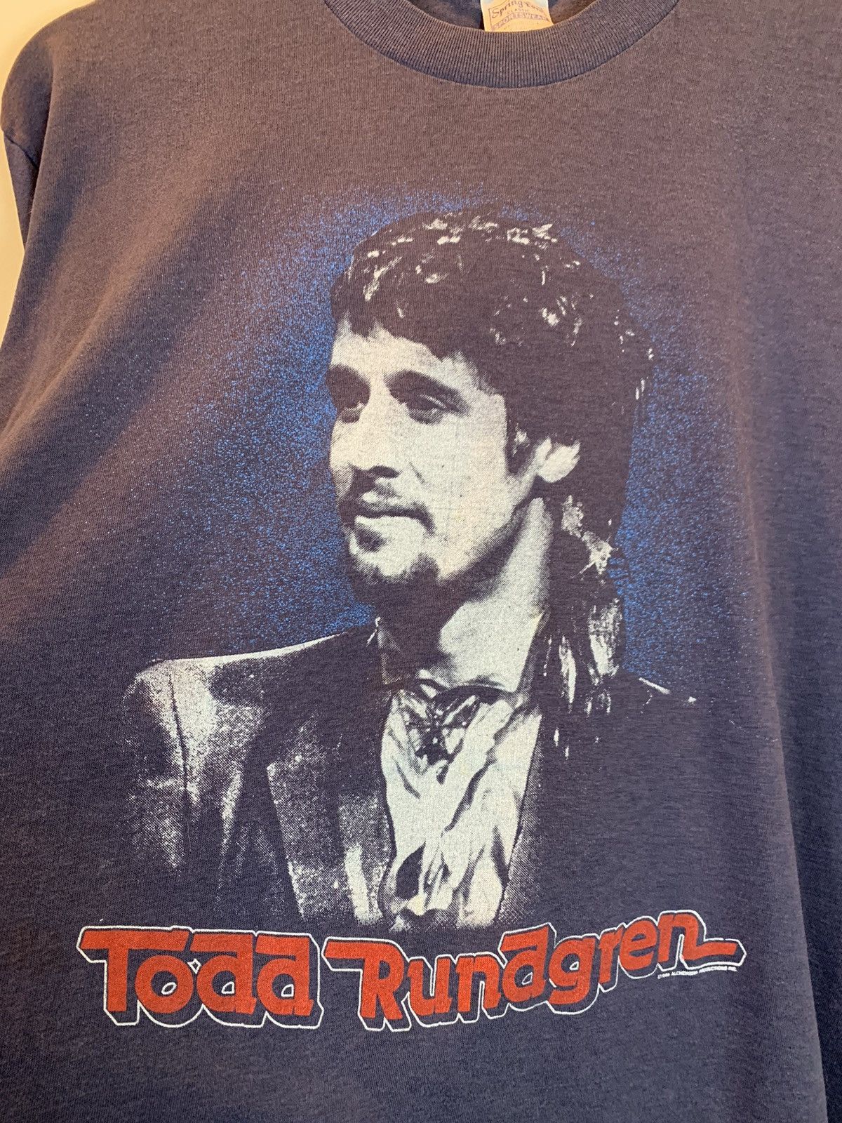 Band Tees × Vintage *RARE* Vintage 1986 Todd Rundgren Wonder Tour Art Band Shirt Size US XL / EU 56 / 4 - 3 Thumbnail