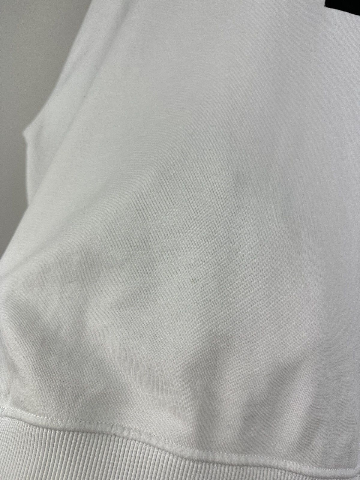 Versace × Versace Jeans Couture Versace Jeans Couture White Sweatshirt Reflective Logo Size US M / EU 48-50 / 2 - 11 Thumbnail