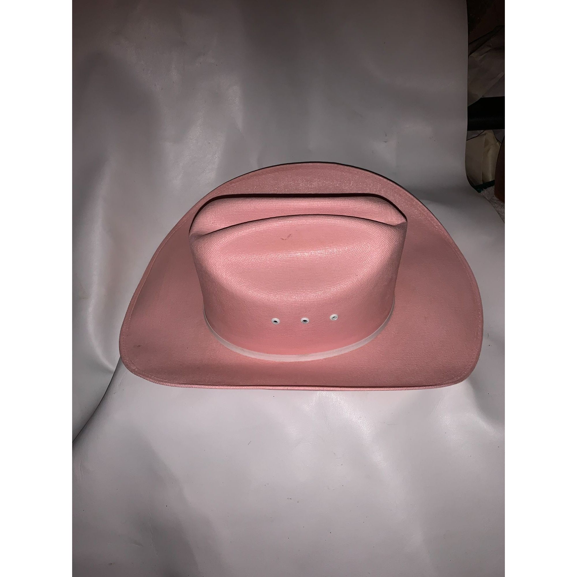 Vintage Double S Hat Collection Straw Hat - Pink size s Size ONE SIZE - 2 Thumbnail
