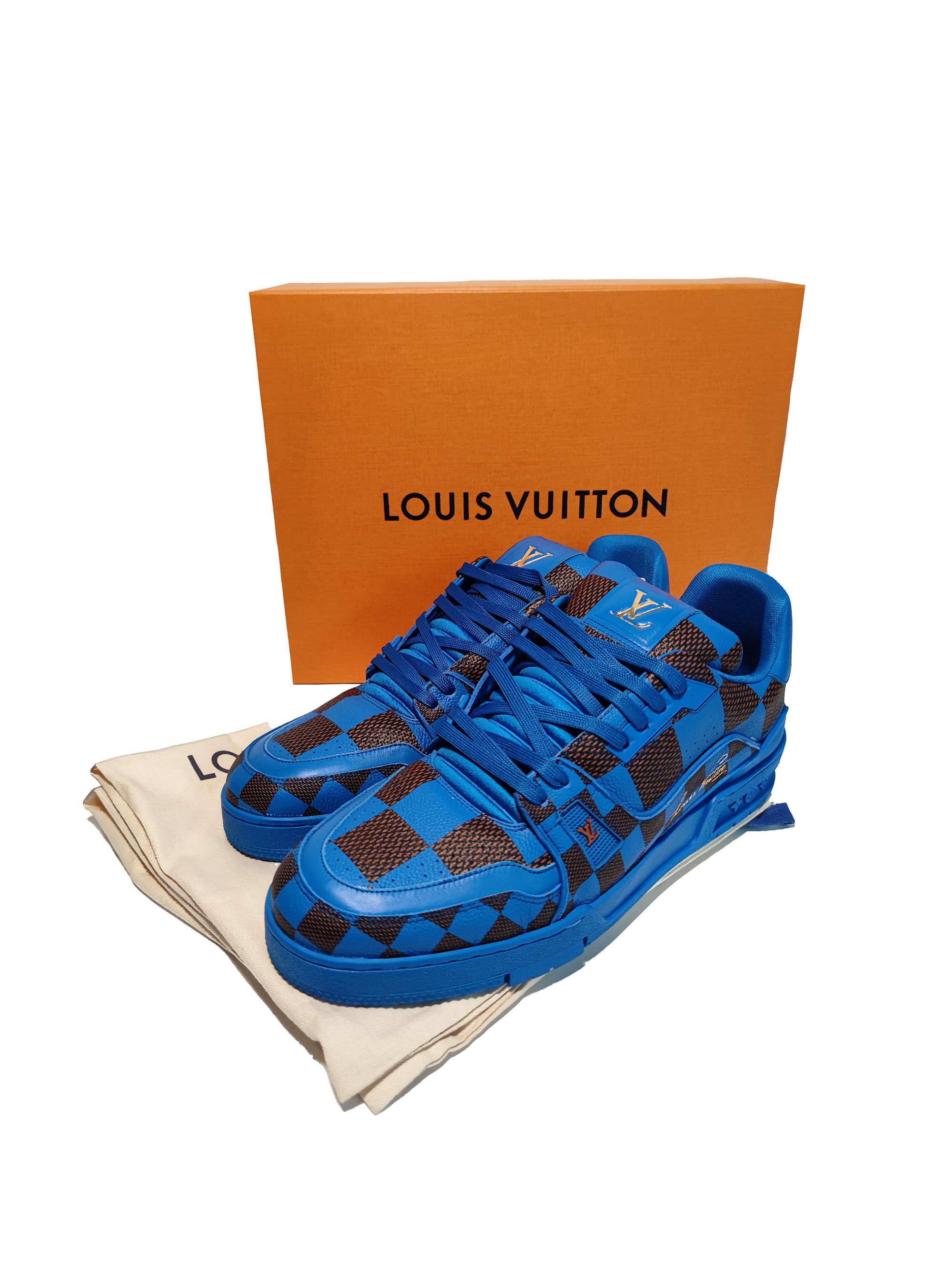 Louis Vuitton × Pharrell Louis Vuitton LV Trainer Damier Size US 10 / EU 43 - 1 Thumbnail