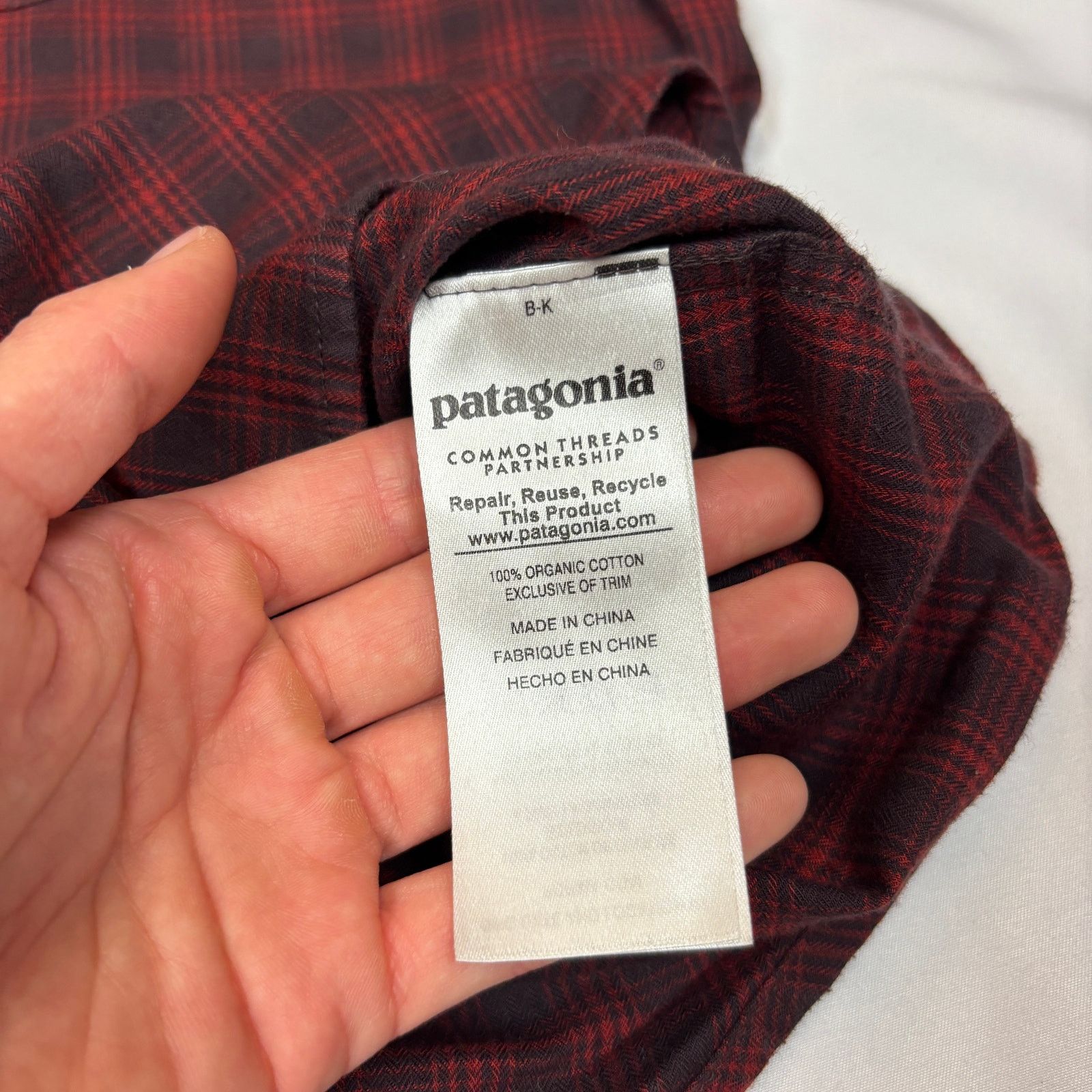 Patagonia Patagonia Long Sleeved Pima Cotton Button Up Shirt Large Size US L / EU 52-54 / 3 - 7 Thumbnail