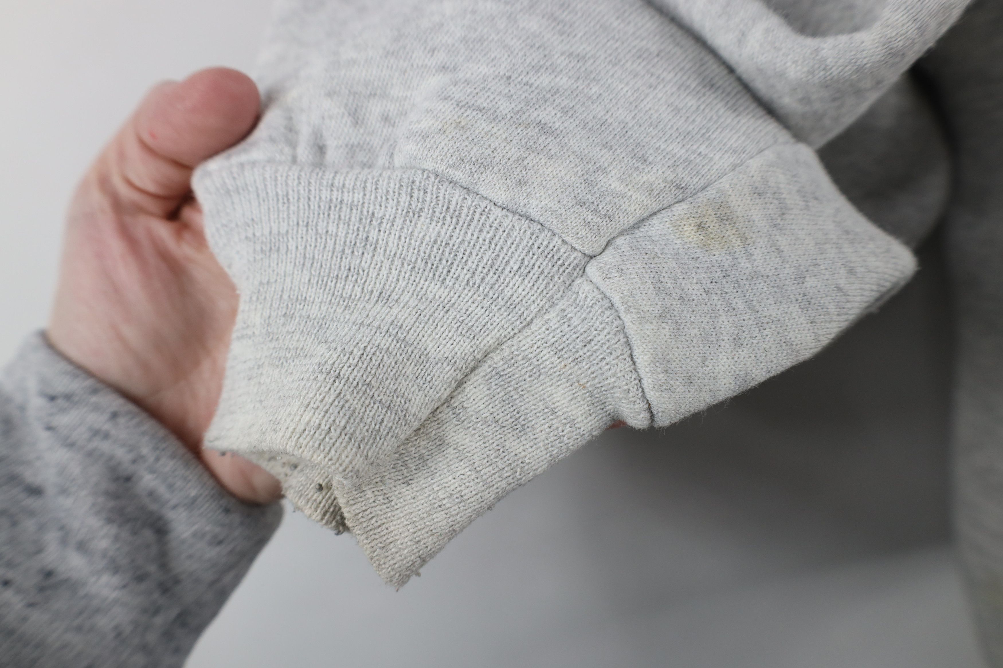 Vintage Vintage 90s Streetwear Boxy Fit Sweatshirt Heather Gray Size US XXL / EU 58 / 5 - 9 Thumbnail