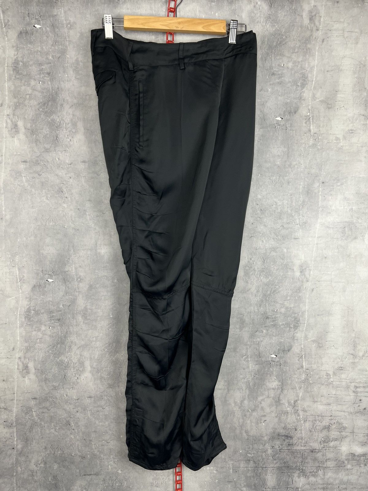 Prada Prada Milano Black Tab Viscose Women’s Pants Sz 42 Size 28" / US 6 / IT 42 - 14 Thumbnail
