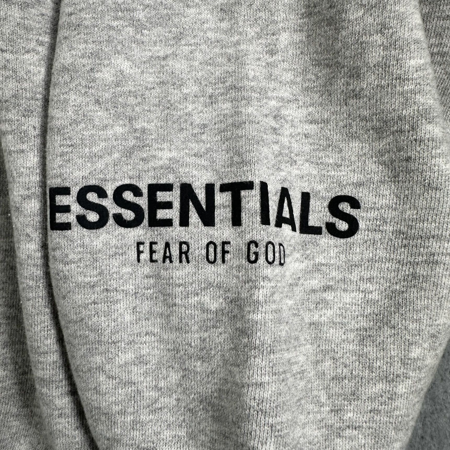 Vintage Fear Of God Essentials Hoodie Mens Small Gray Fleece Pullover Logo Sweatshirt Size US S / EU 44-46 / 1 - 2 Thumbnail