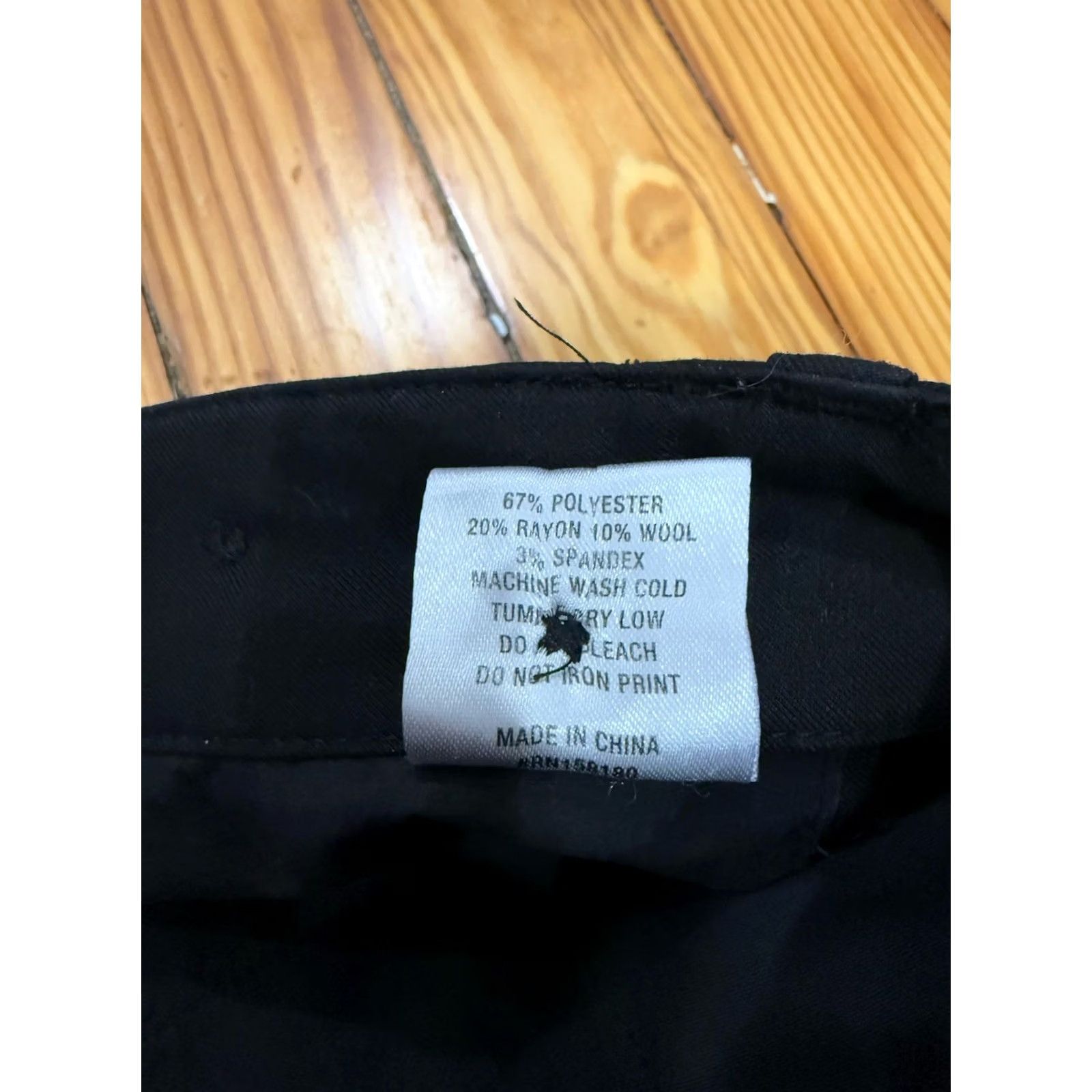 Honor the Gift Honor The Gift Black Trouser Pants Size 32 X 30 Size US 32 / EU 48 - 4 Thumbnail