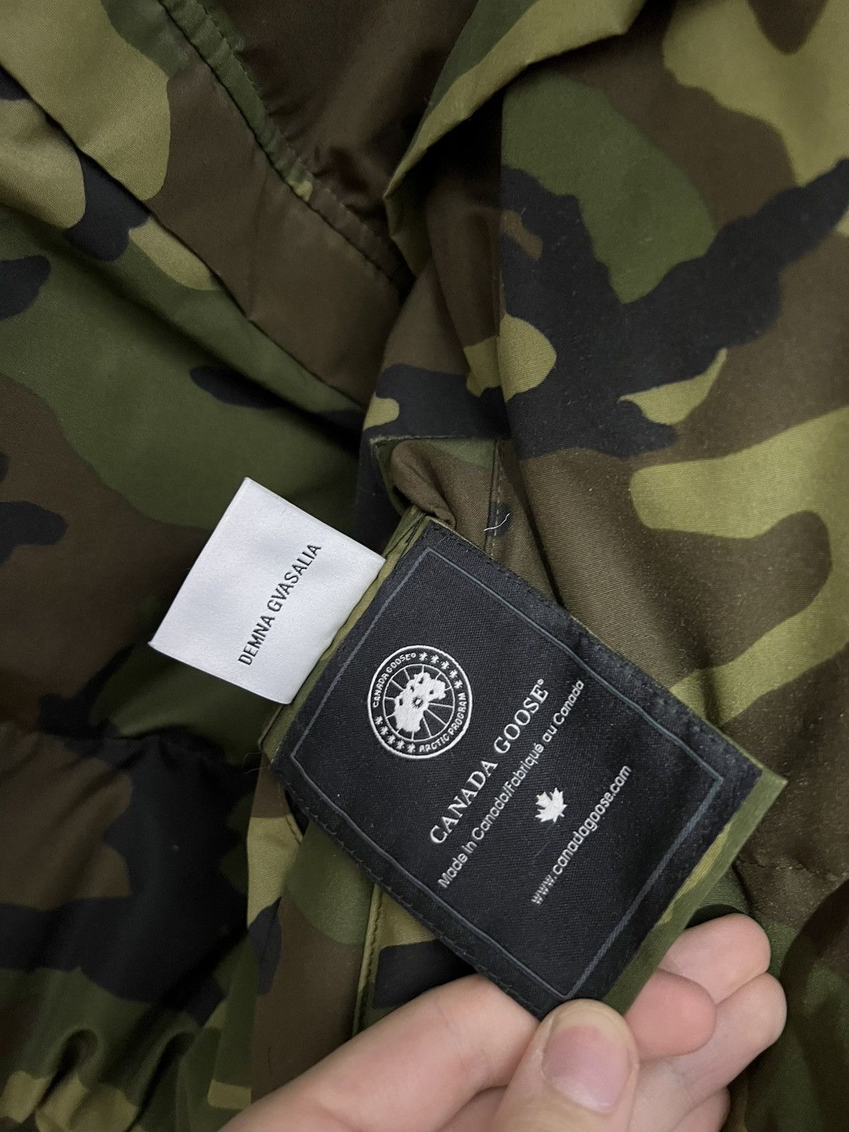 Canada Goose × Vetements Canada Goose x Vetements SS17 Aaliyah Camo Jacket Size US XL / EU 56 / 4 - 6 Thumbnail