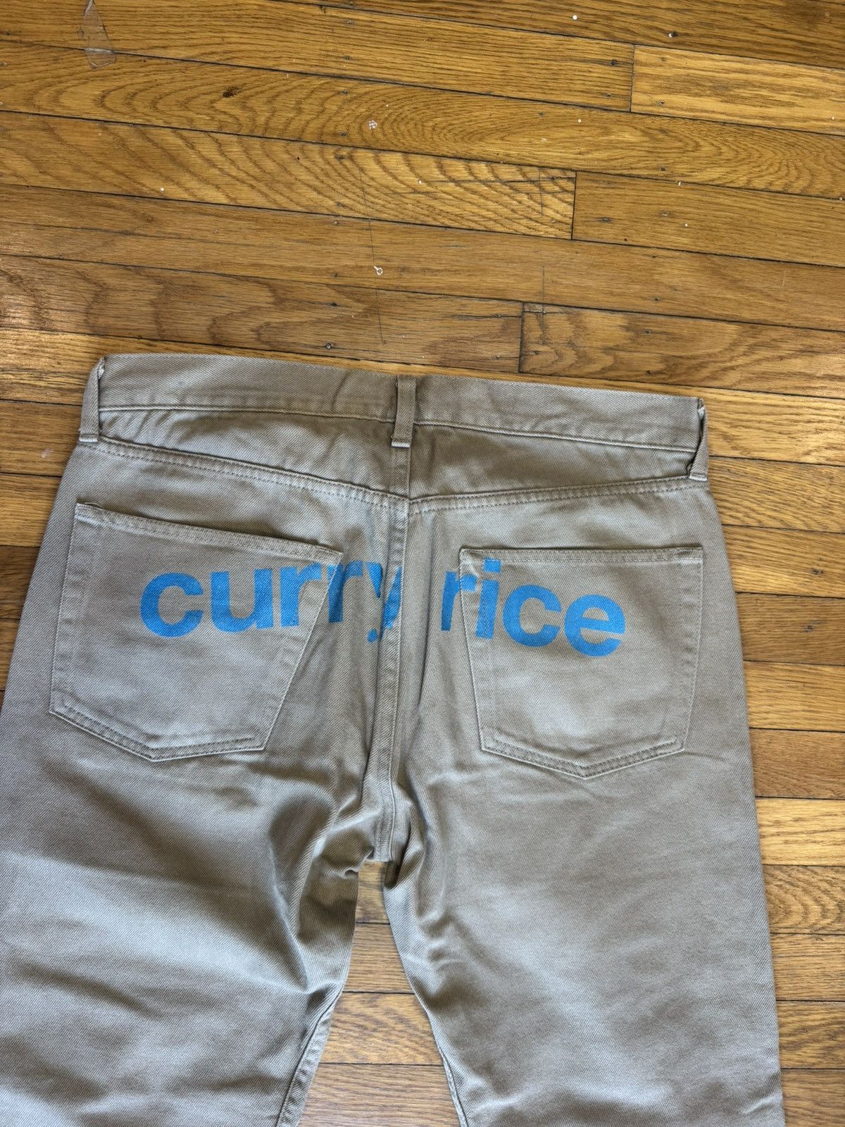 Junya Watanabe Comme des Garçons MAN “Curry Rice” AD2001 Poem Collection Size US 34 / EU 50 - 1 Thumbnail