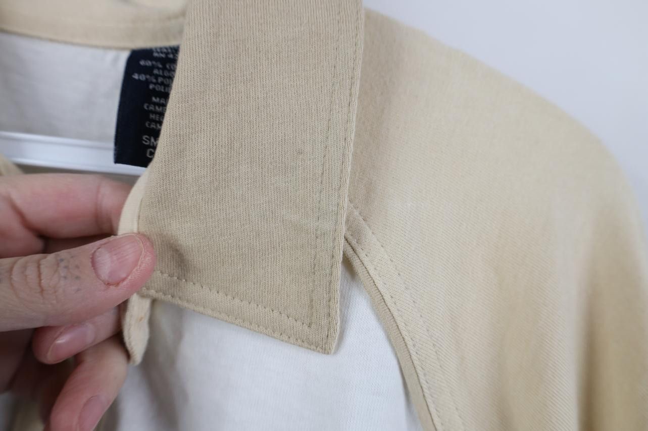 Vintage Vintage 90s Streetwear Block Raglan Collared Polo Shirt Mob Size US S / EU 44-46 / 1 - 6 Thumbnail