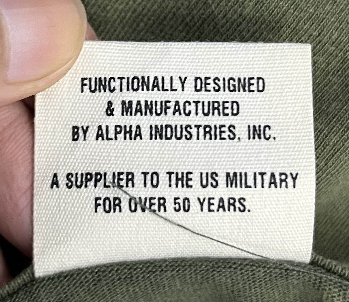 Alpha Industries × Vintage VINTAGE ALPHA INDUSTRIES INC SHIRT Size US XL / EU 56 / 4 - 8 Thumbnail